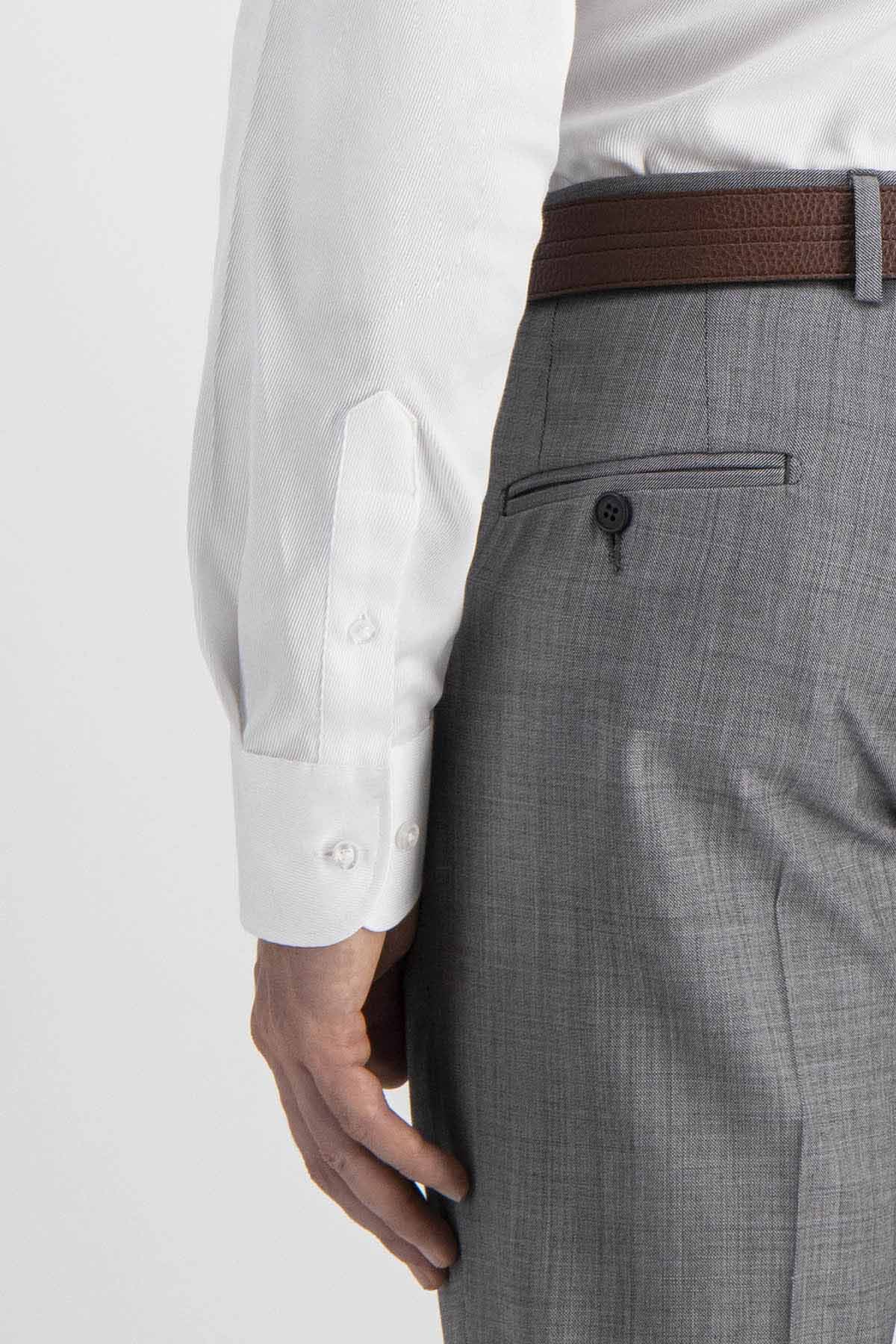 Camisa Formal Roberts Easy Care Contemporary Fit Color Blanco