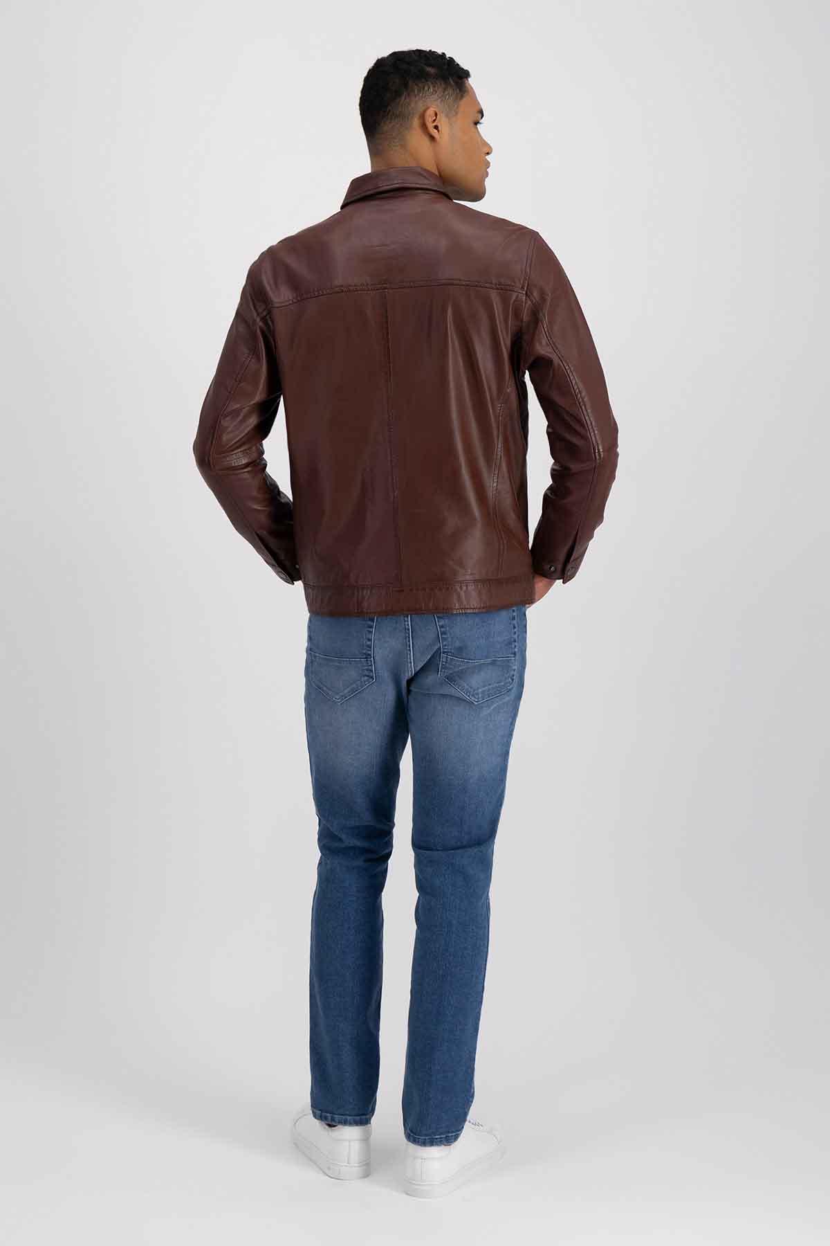 Chamarra Calderoni Vino Regular Fit