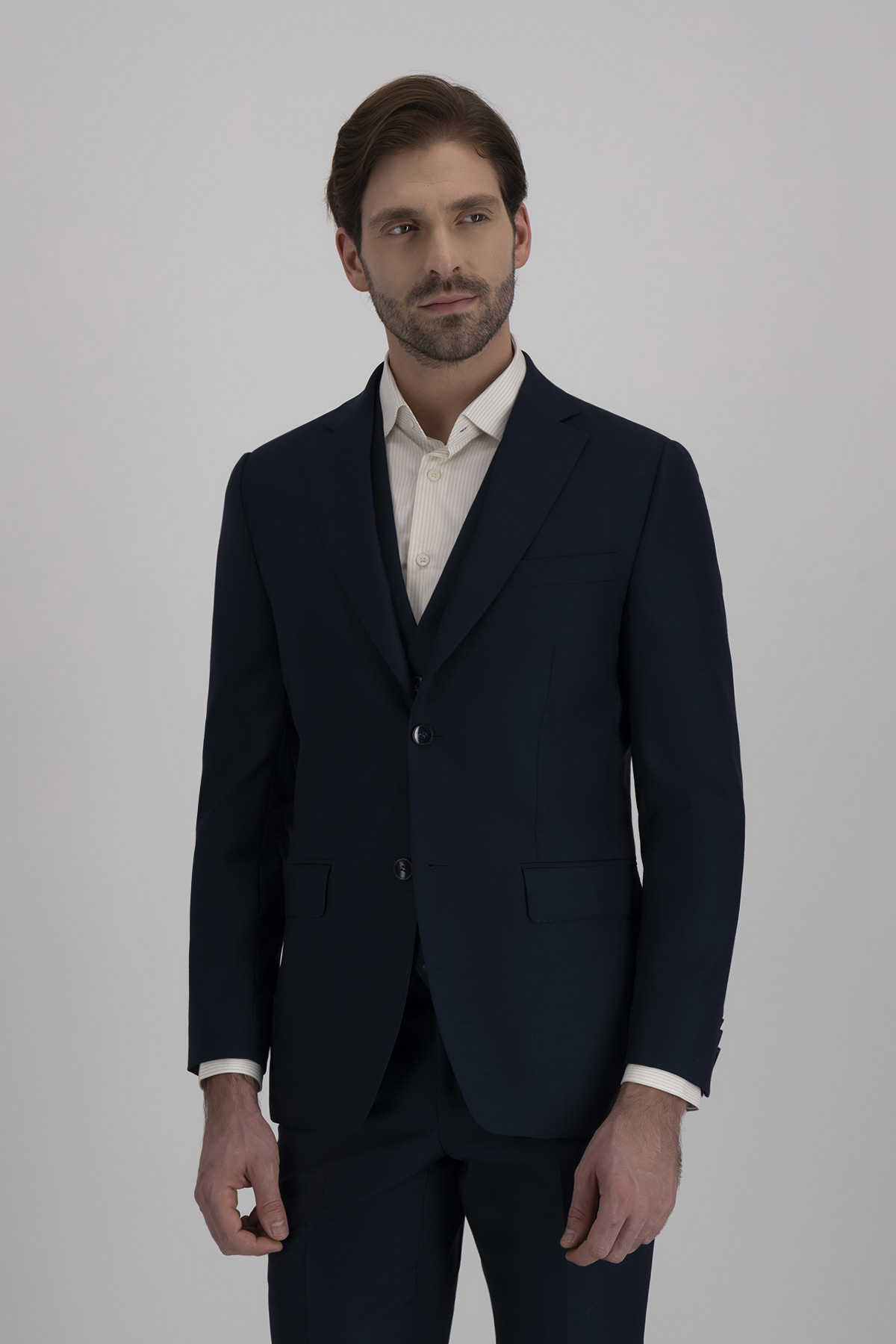Traje trio Slim Fit