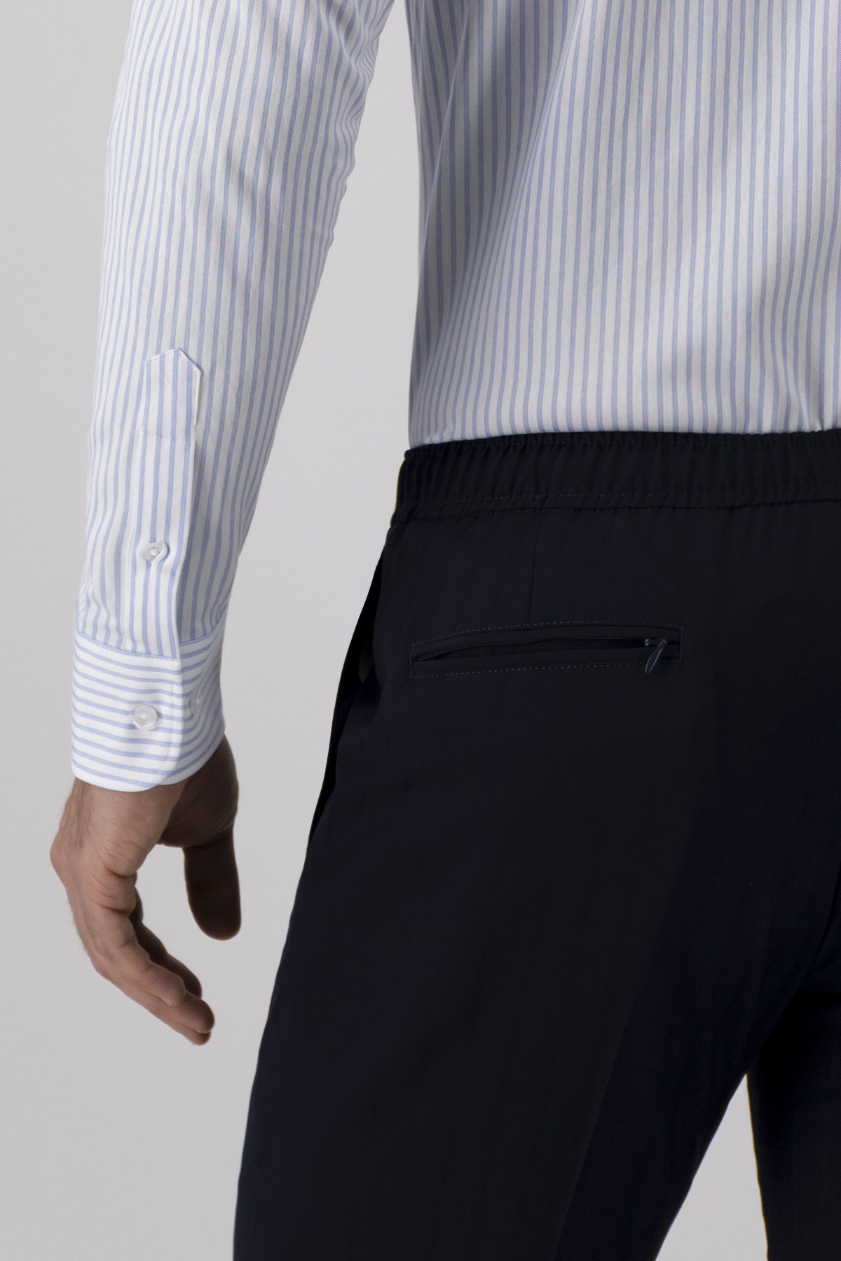 Camisa Formal Anatomic Technology Slim Fit Azul Claro
