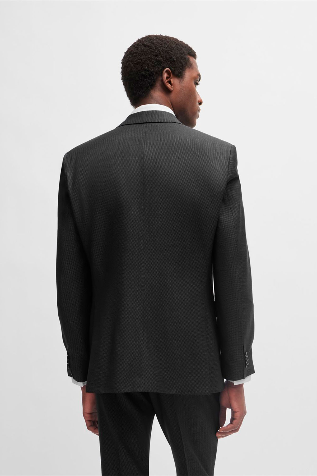 Traje Boss Gris Acero Contemporary Fit image number 2
