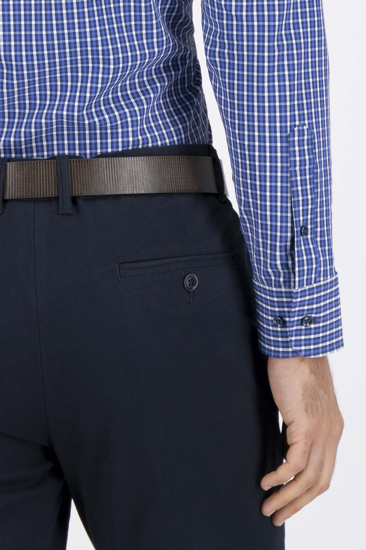 Camisa Formal Anatomic Technology Slim Fit Azul