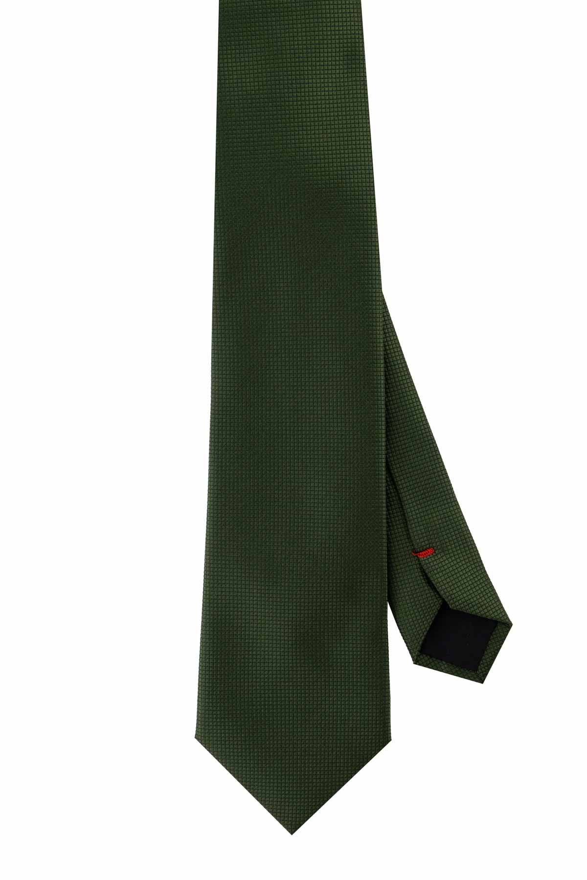 Corbata Color Verde Roberts Red
