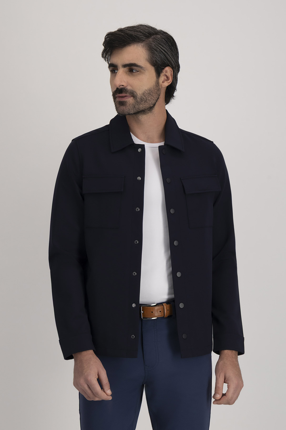 Sobrecamisa Roberts Red Slim Fit