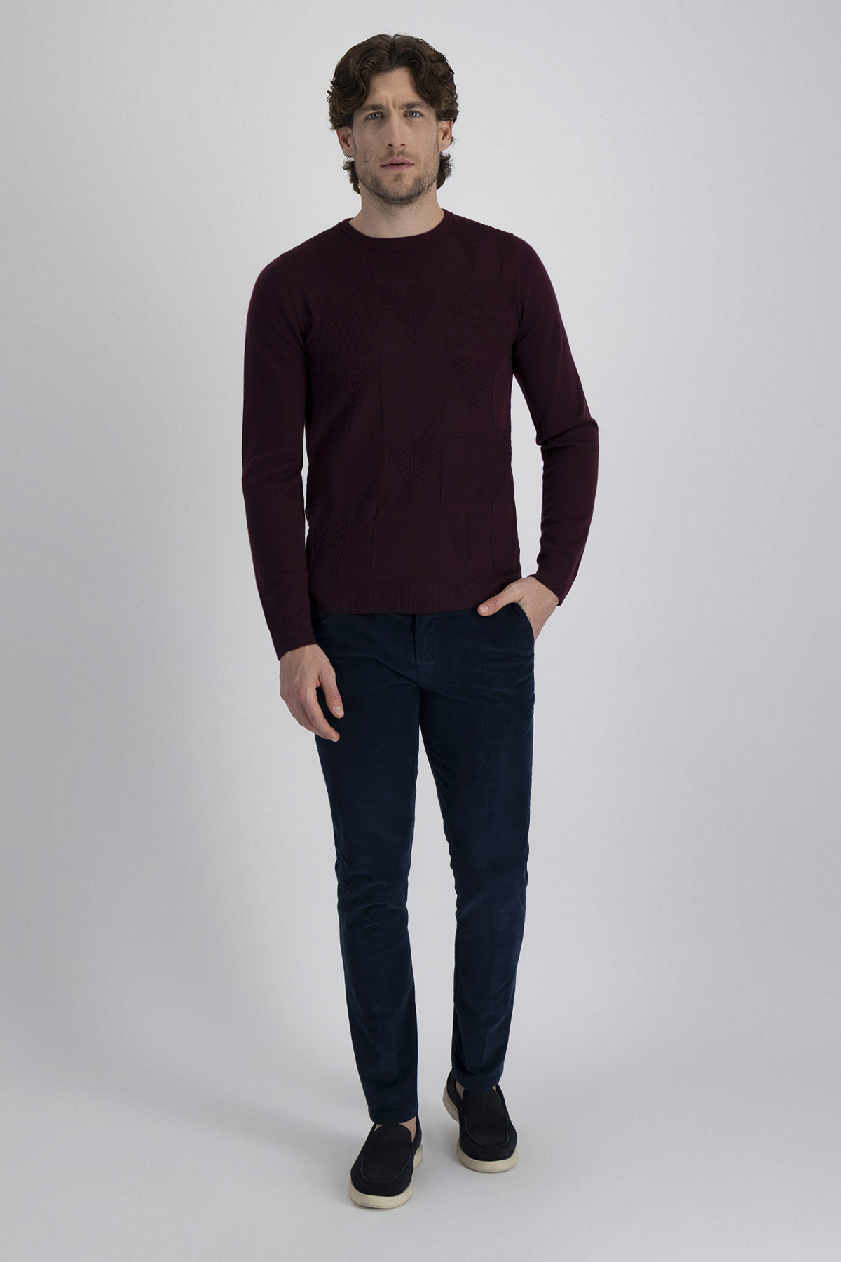 Suéter Merino Wool Contemporary Fit image number 4