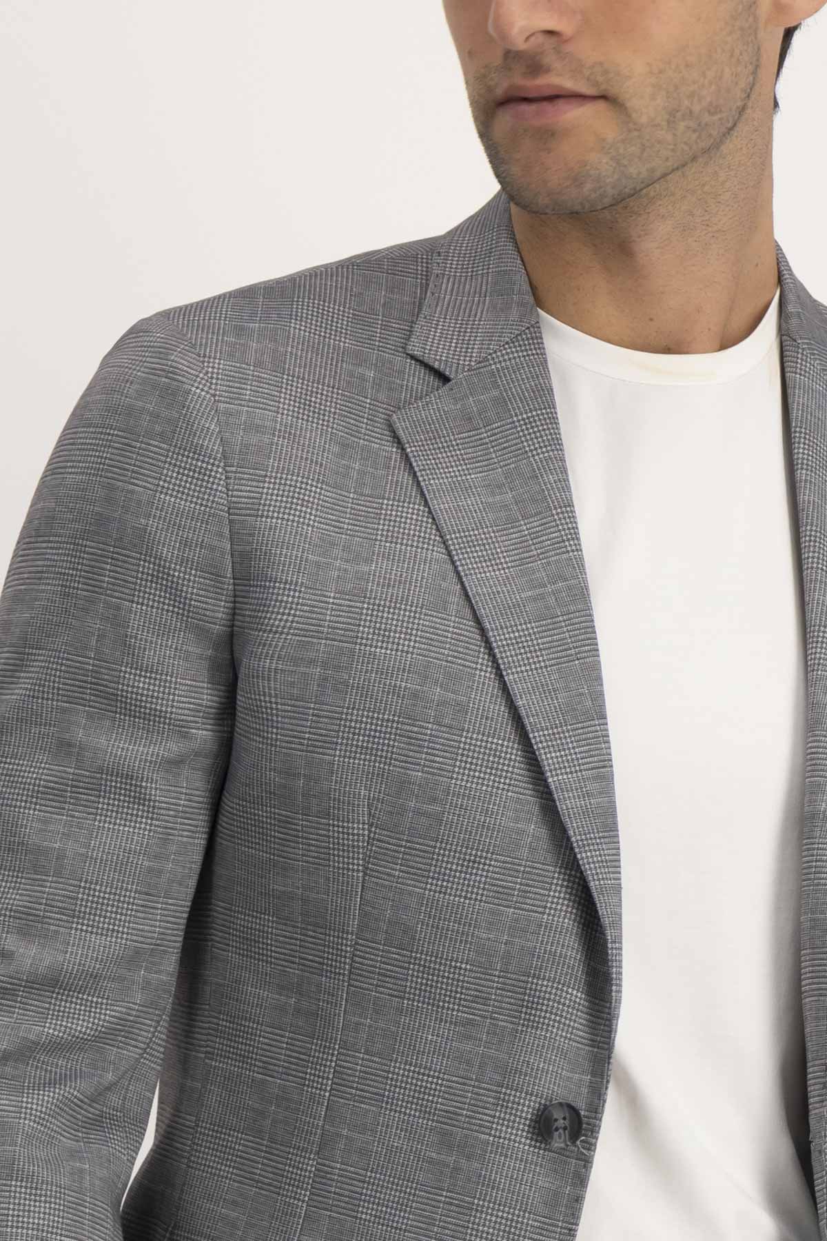 Saco Casual Roberts Red Gris Slim Fit