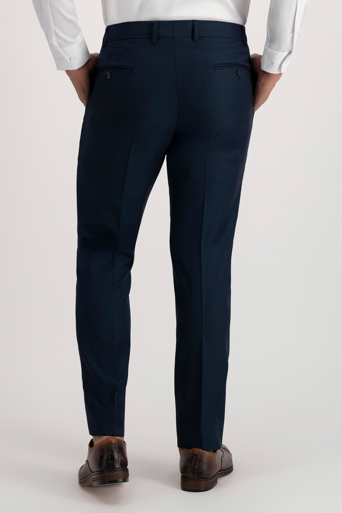 Pantalón Formal Verde Obscuro Roberts Slim Fit