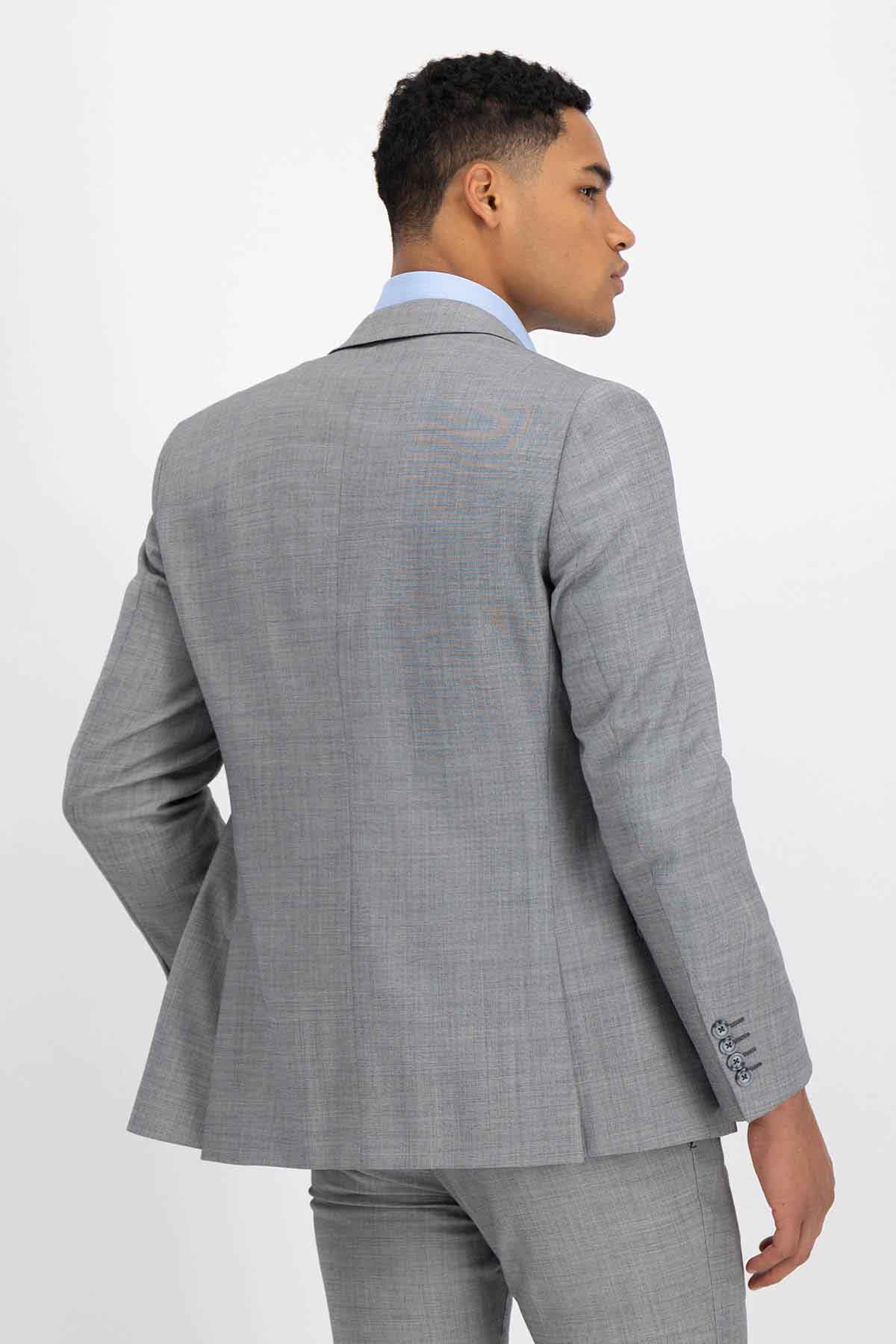 Traje Roberts Red Negro Slim Fit