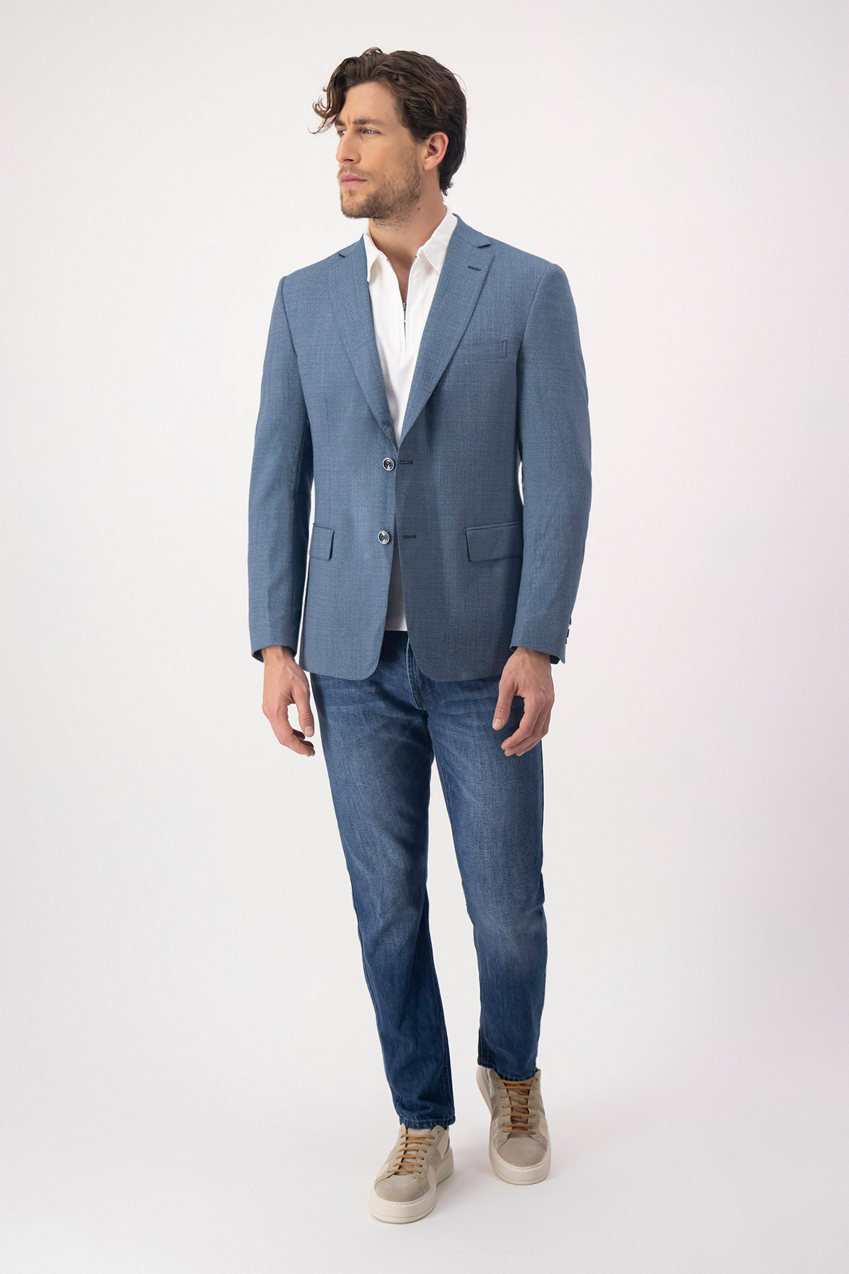 Saco Casual Slim Fit Verde