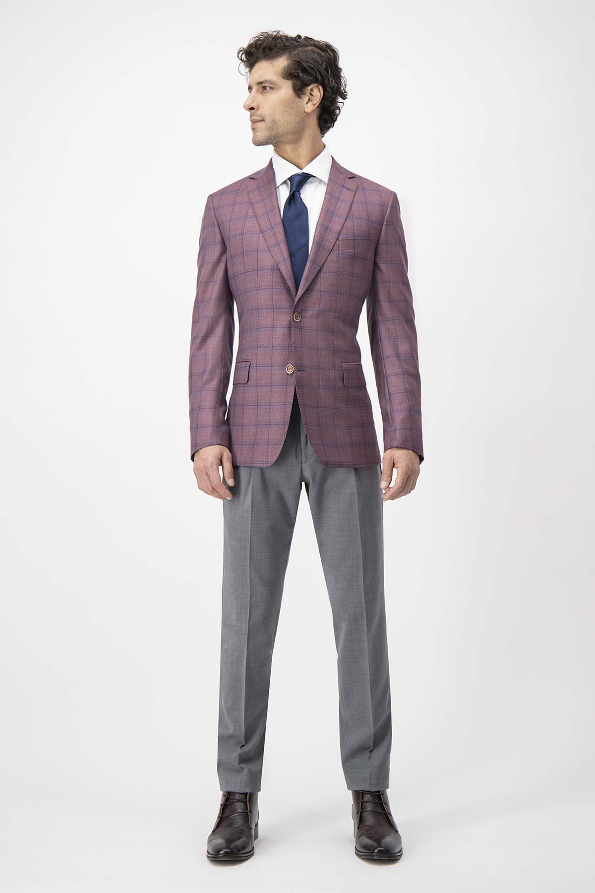 Saco Sport Calderoni Couture Vino Slim Fit