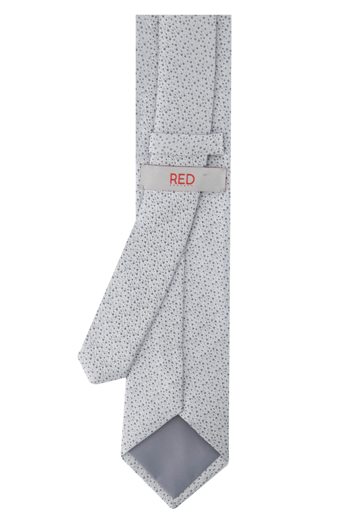Corbata Gris Perla Roberts Red
