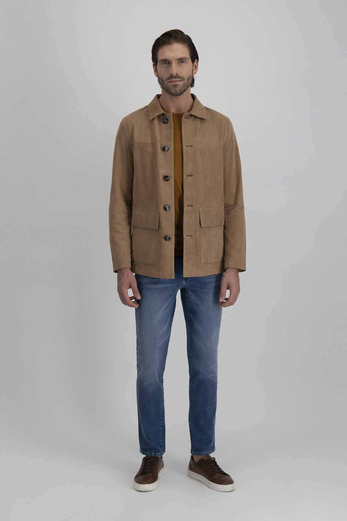 Sobrecamisa La Vera Pelle Contemporary Fit