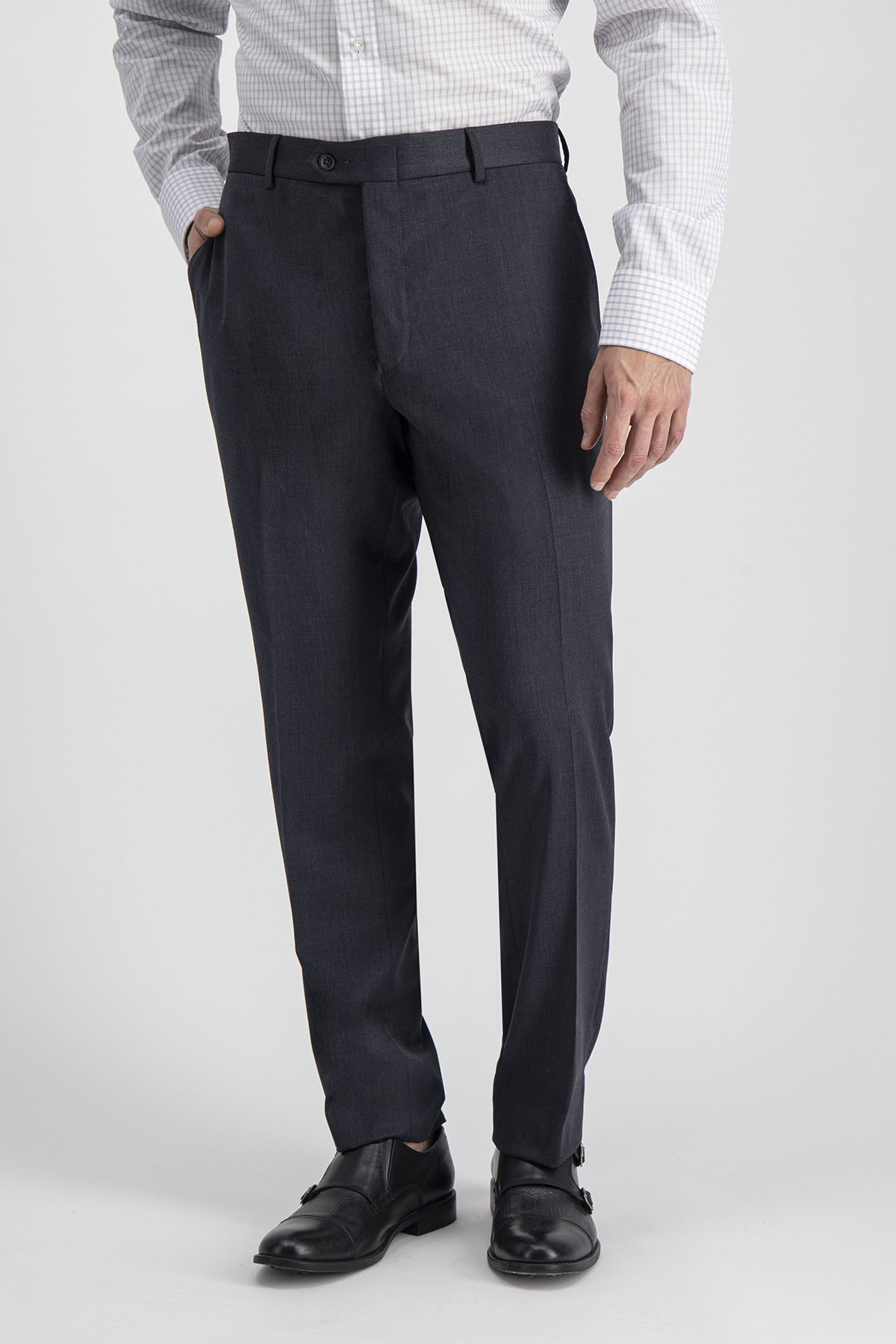 Pantalón Roberts Slim fit Color gris oxford