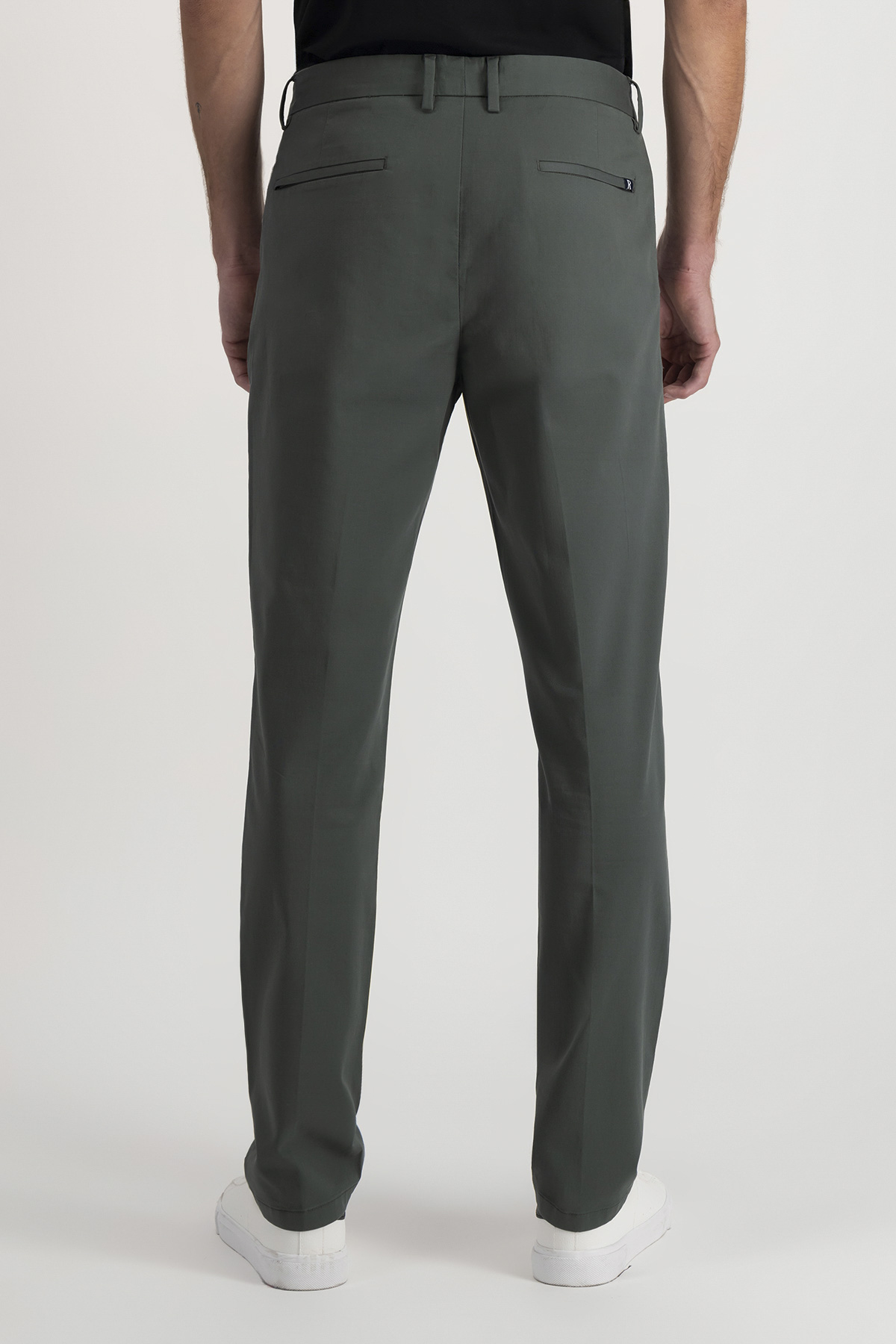 Pantalón Casual Roberts Verde Obscuro Slim Fit