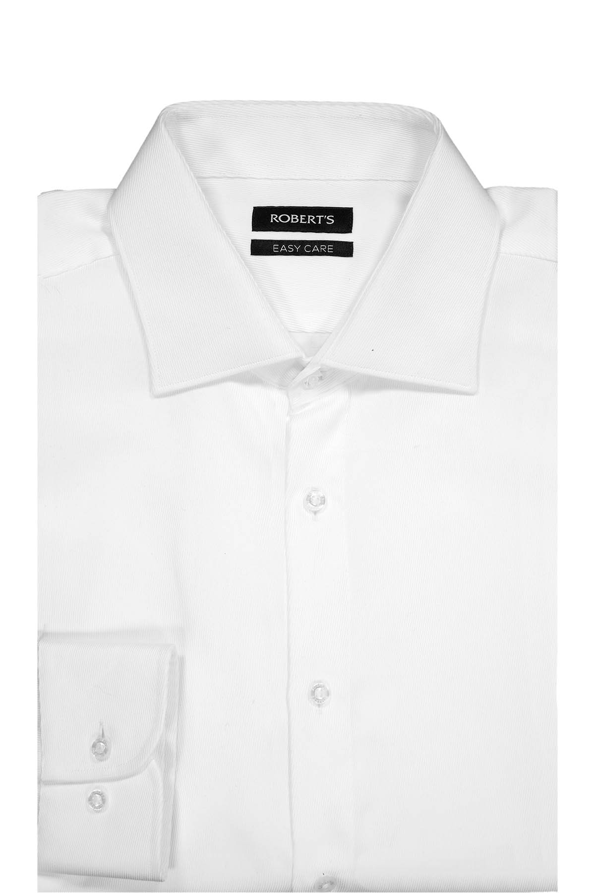 Camisa Formal Roberts Easy Care Contemporary Fit Color Blanco image number 0