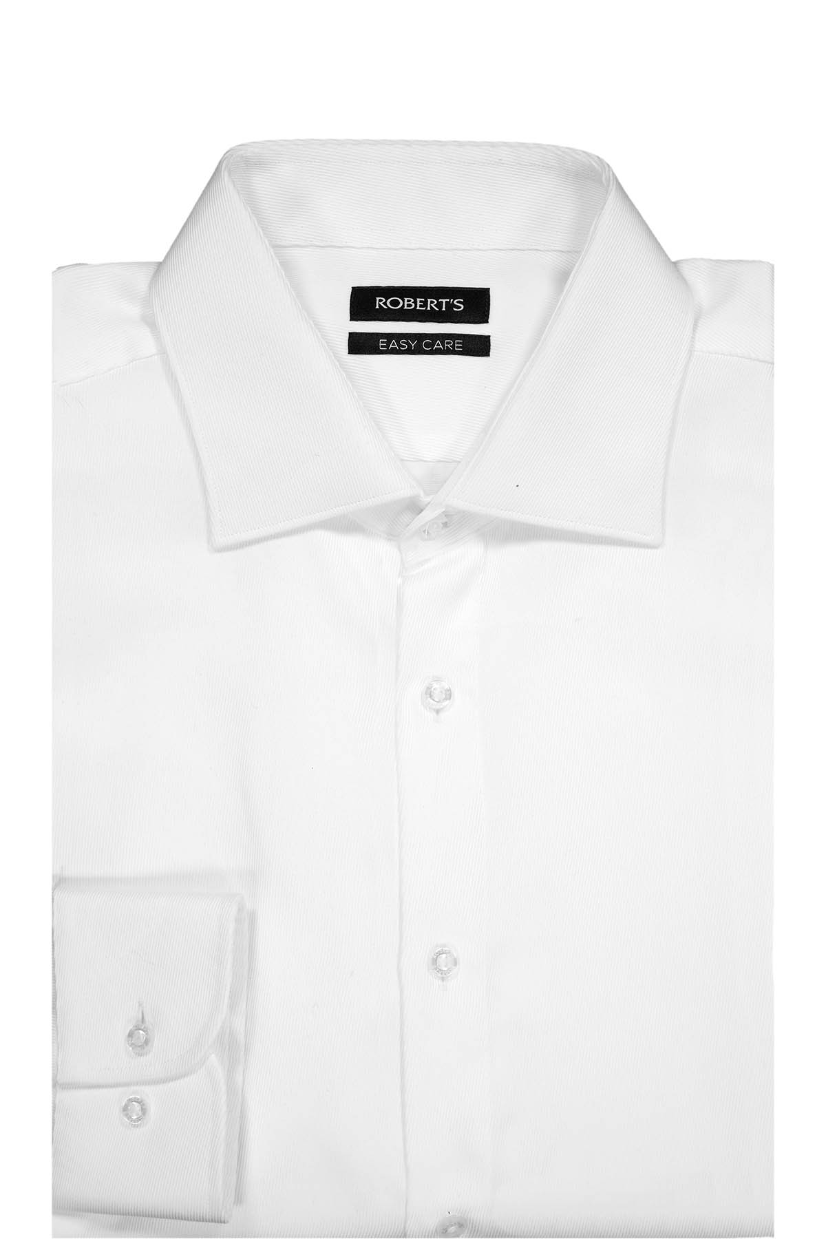 Camisa Formal Roberts Easy Care Contemporary Fit Color Blanco