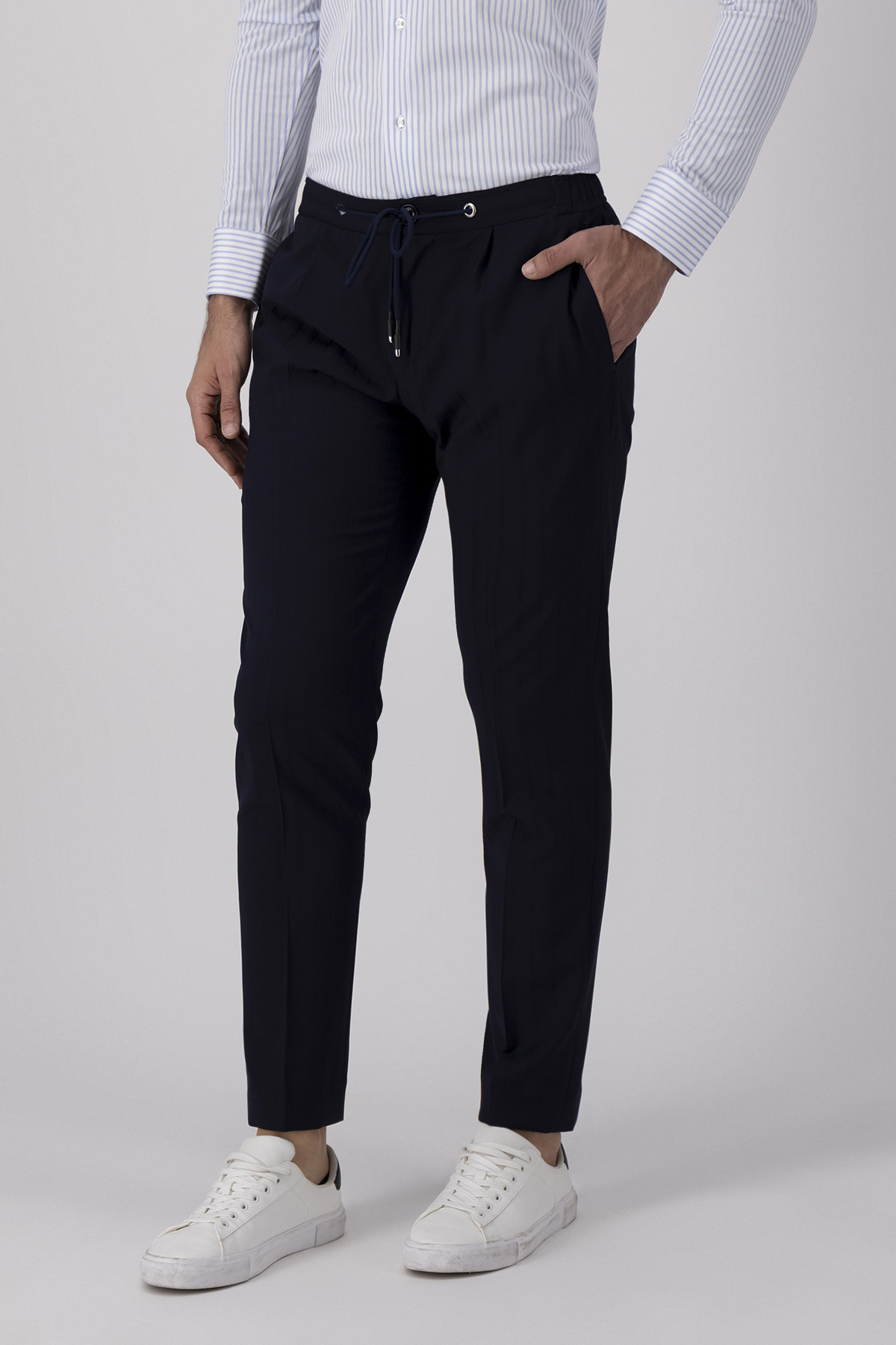 Traje Calderoni Azul Marino Slim Fit
