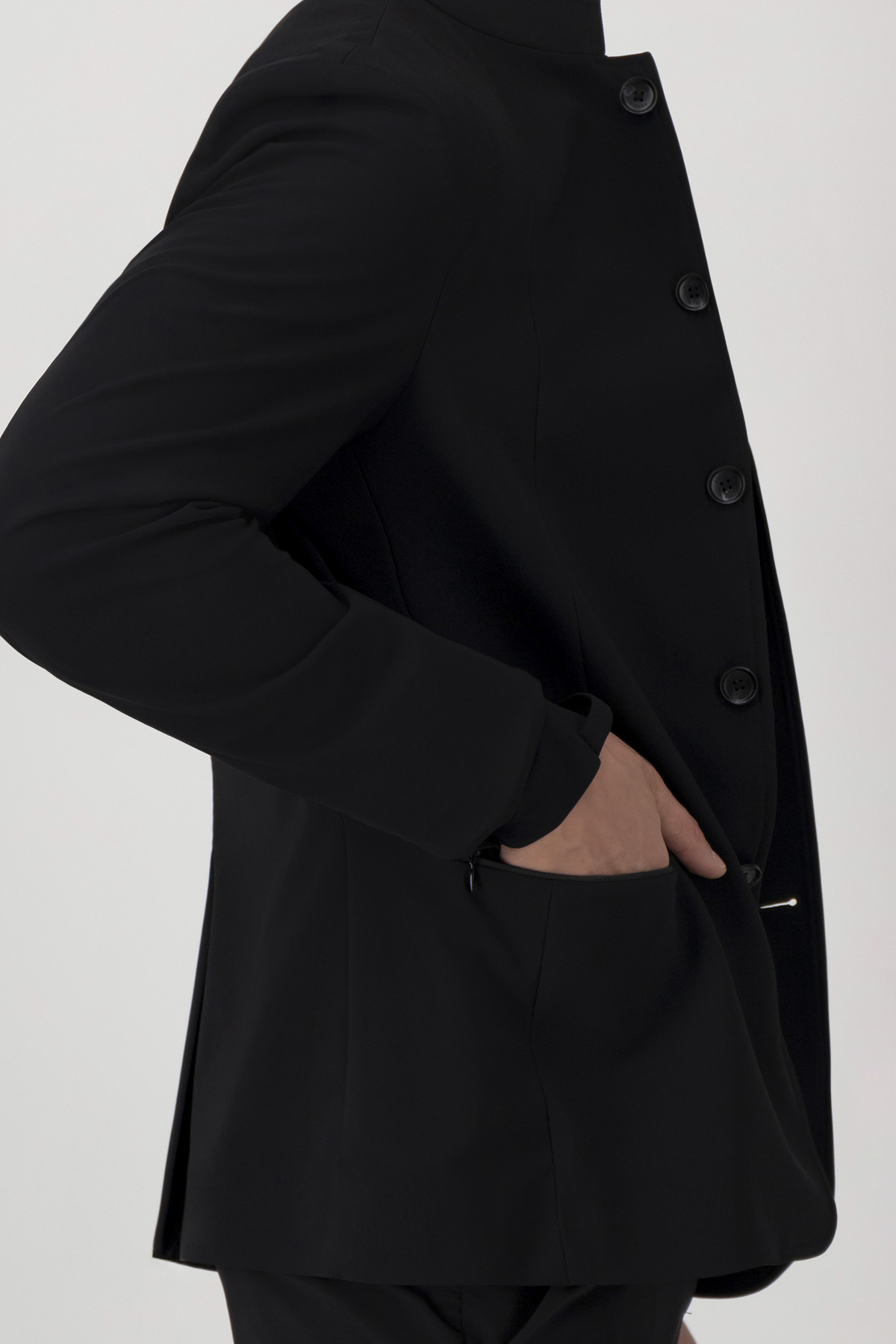 Saco Casual Slim Fit Negro image number 3