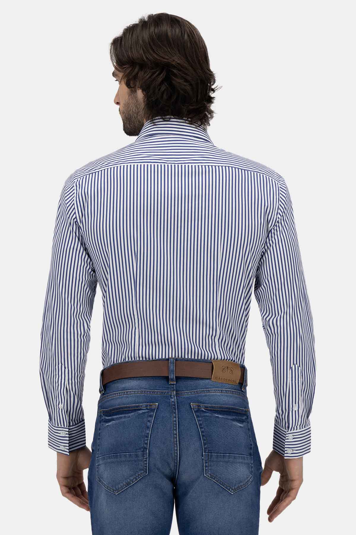 Camisa Roberts Red Azul Marino Slim Fit