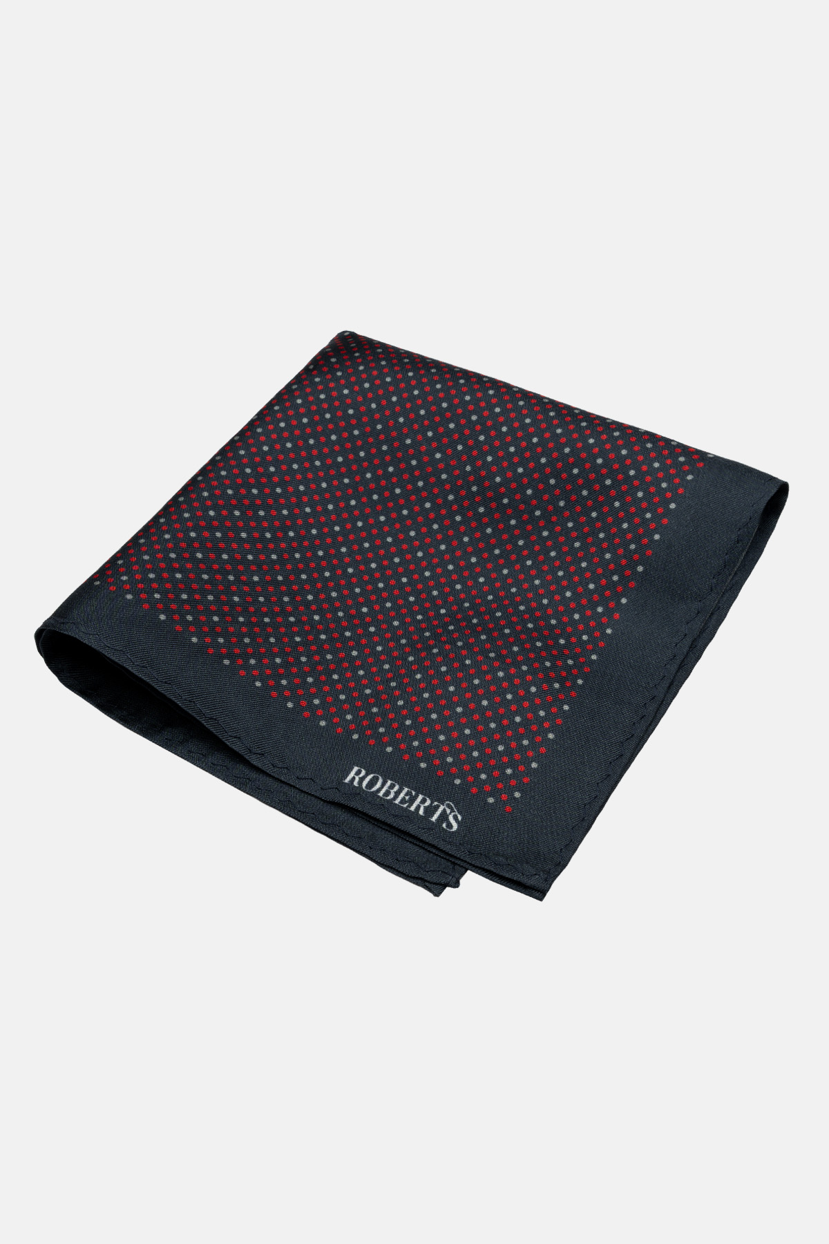 Pañuelo De Bolsillo De Seda Negro