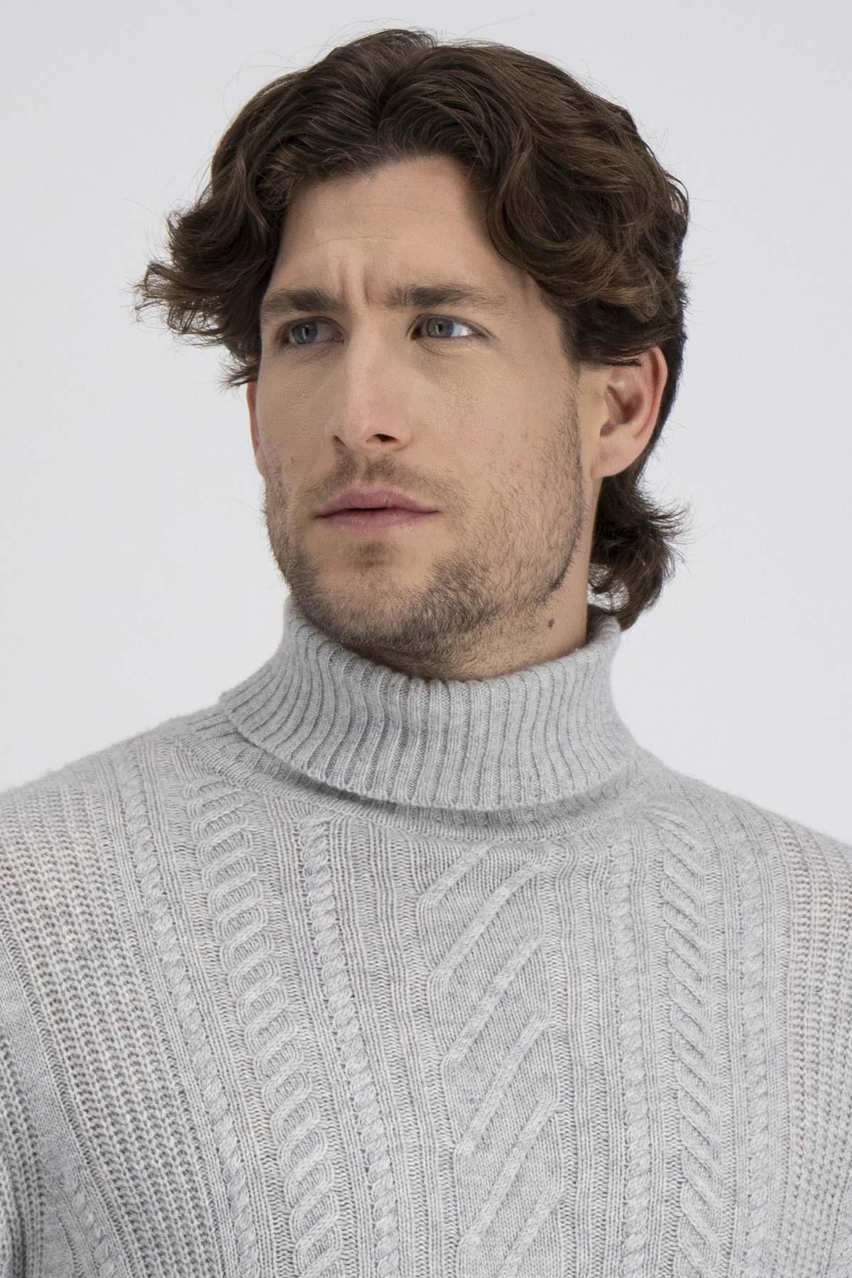 Sueter Cashmere Blend Contemporary Fit image number 1