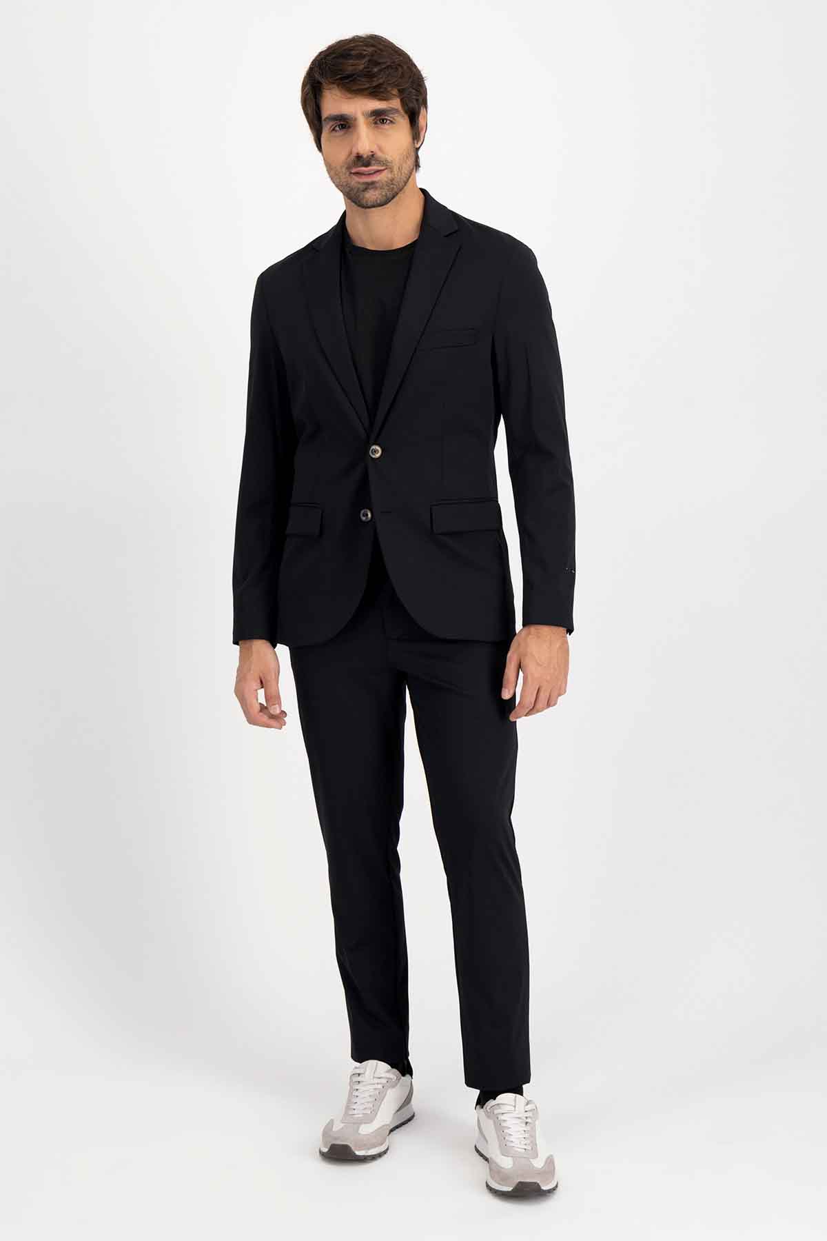 Saco Separate Roberts Red Negro Slim Fit