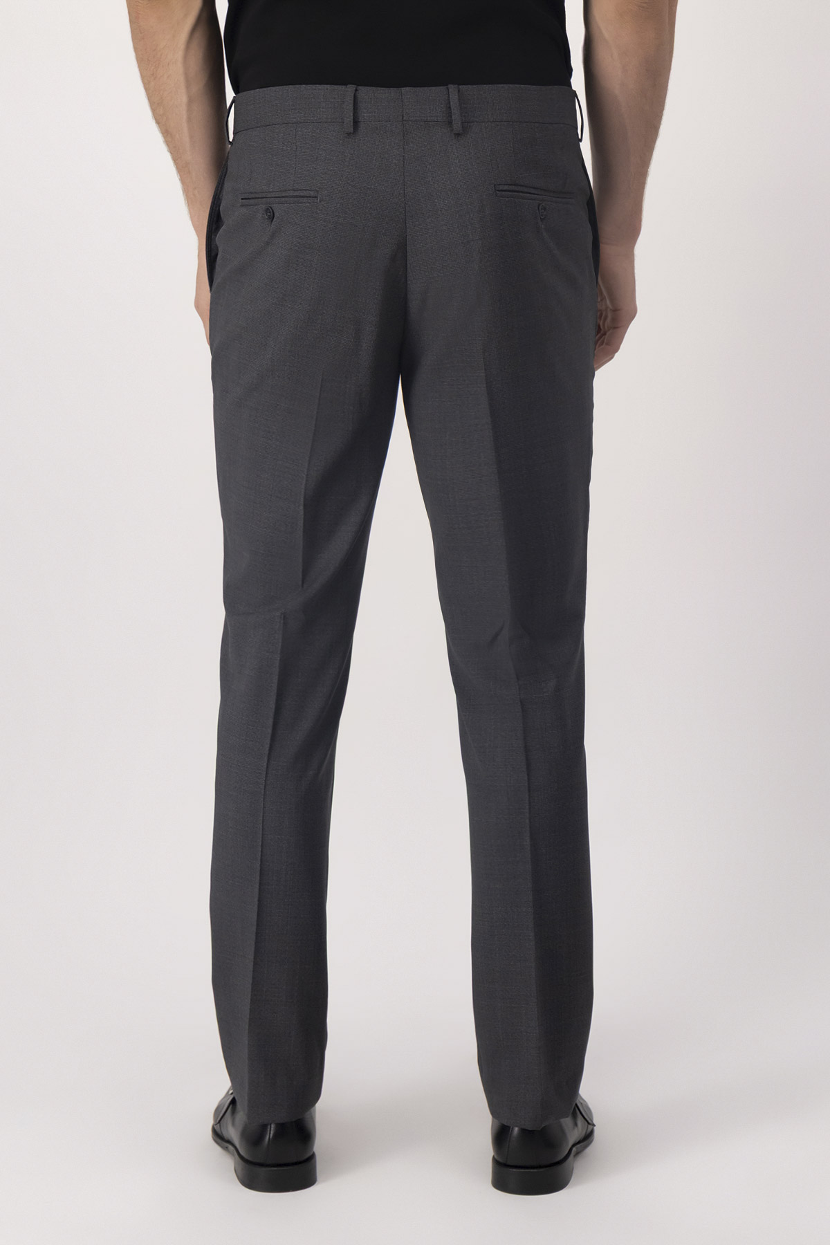 Traje Contemporary Fit Gris Oxford