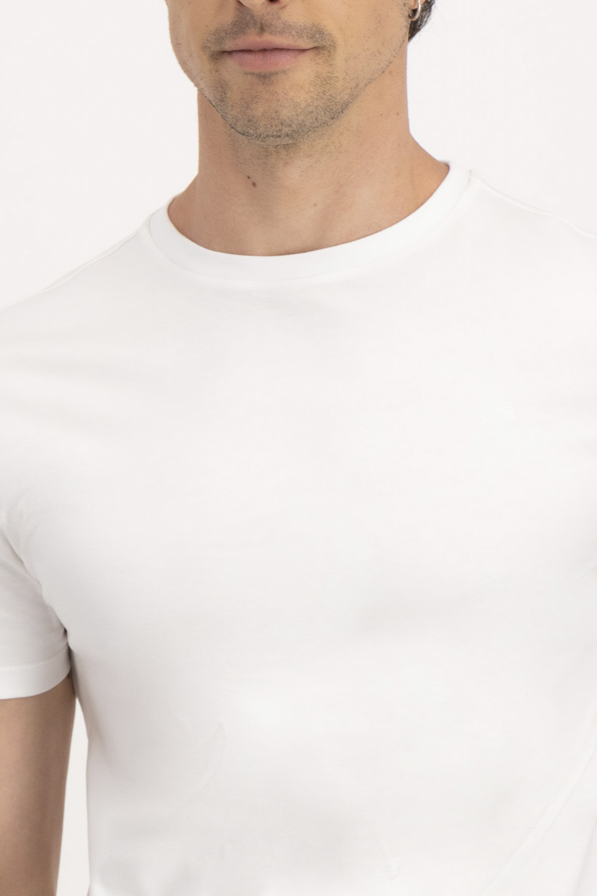 Playera Mercerized Cotton Calderoni Contemporary Fit