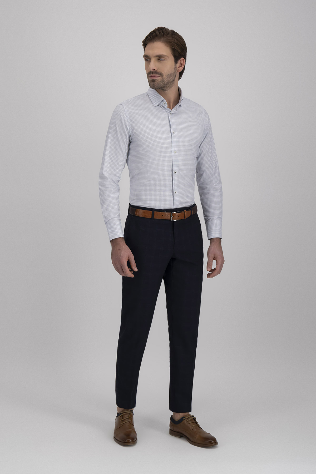 Camisa Formal Bamboo Slim Fit