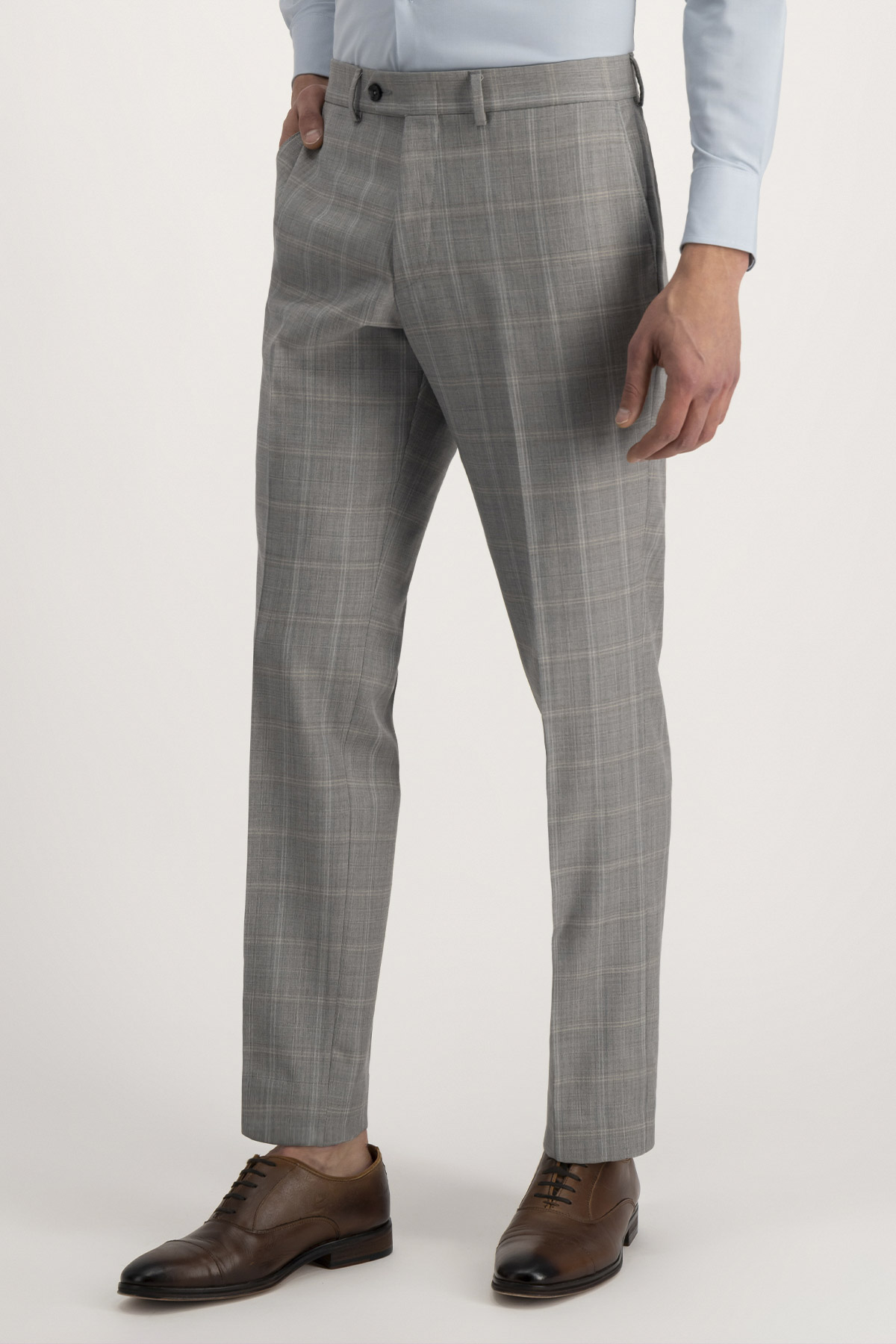 Traje Roberts Gris Acero Contemporary Fit