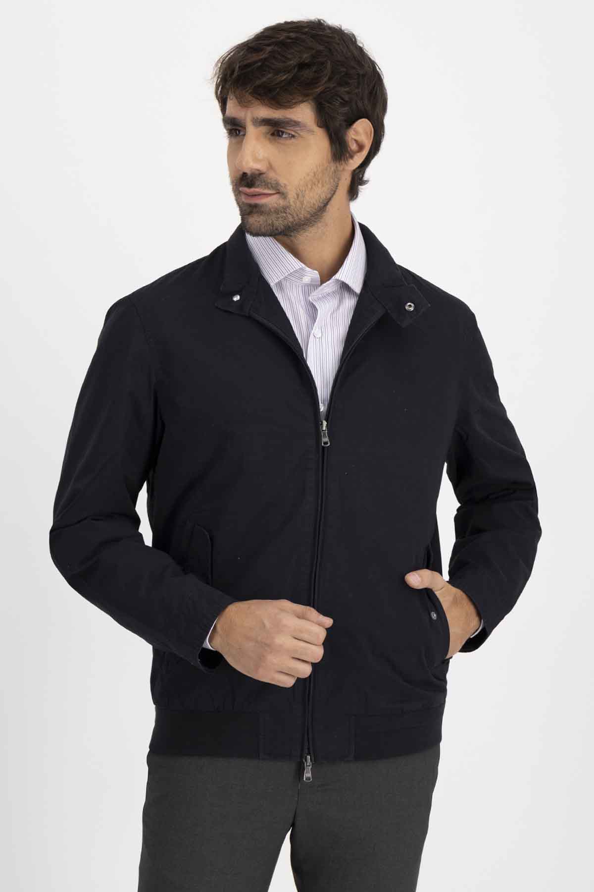 Chamarra Roberts Azul Marino Regular Fit