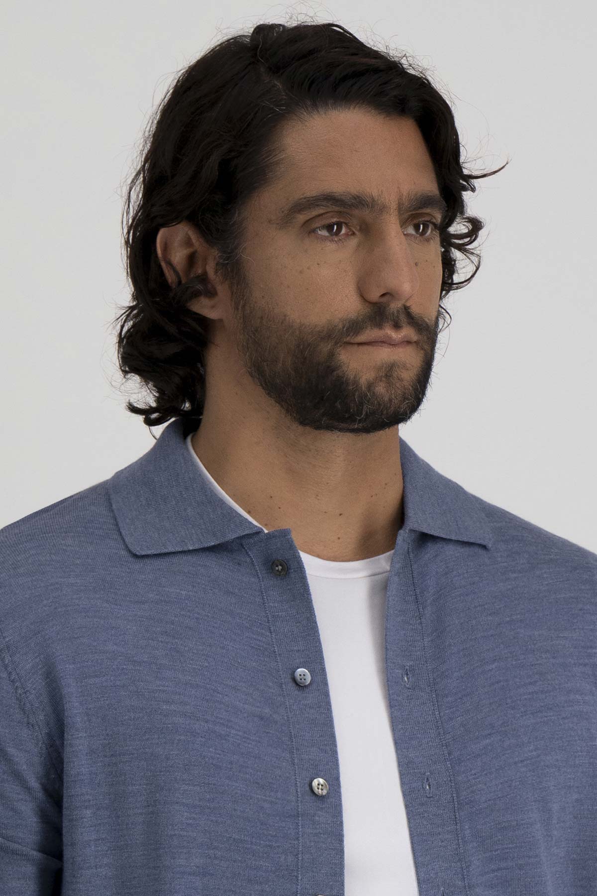 Suéter Casual Merino Wool Contemporary Fit image number 1