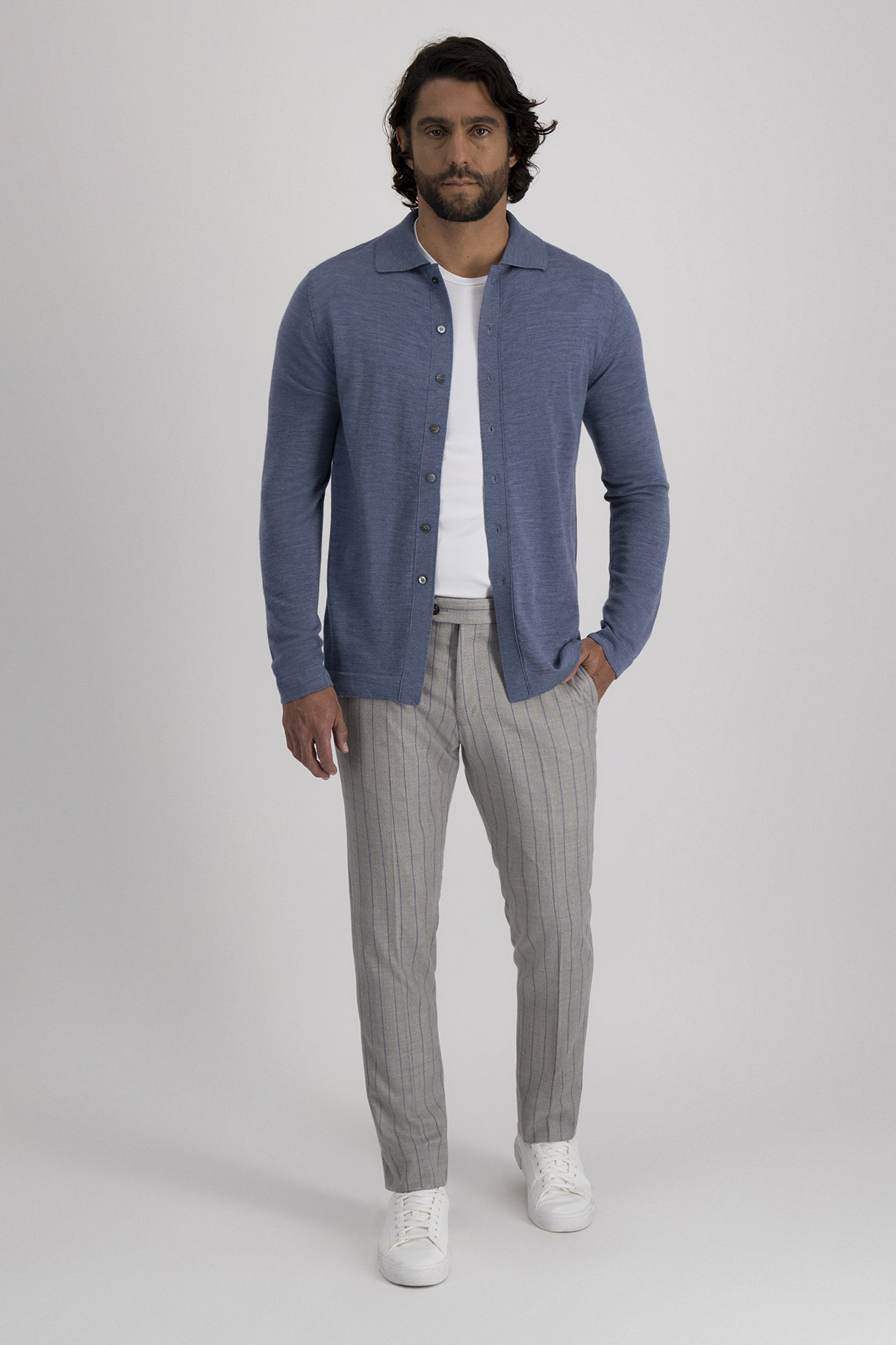 Suéter Casual Merino Wool Contemporary Fit image number 4
