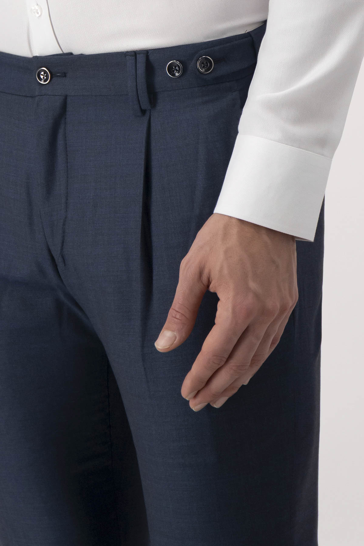 Pantalón Formal Slim Fit Azul Marino