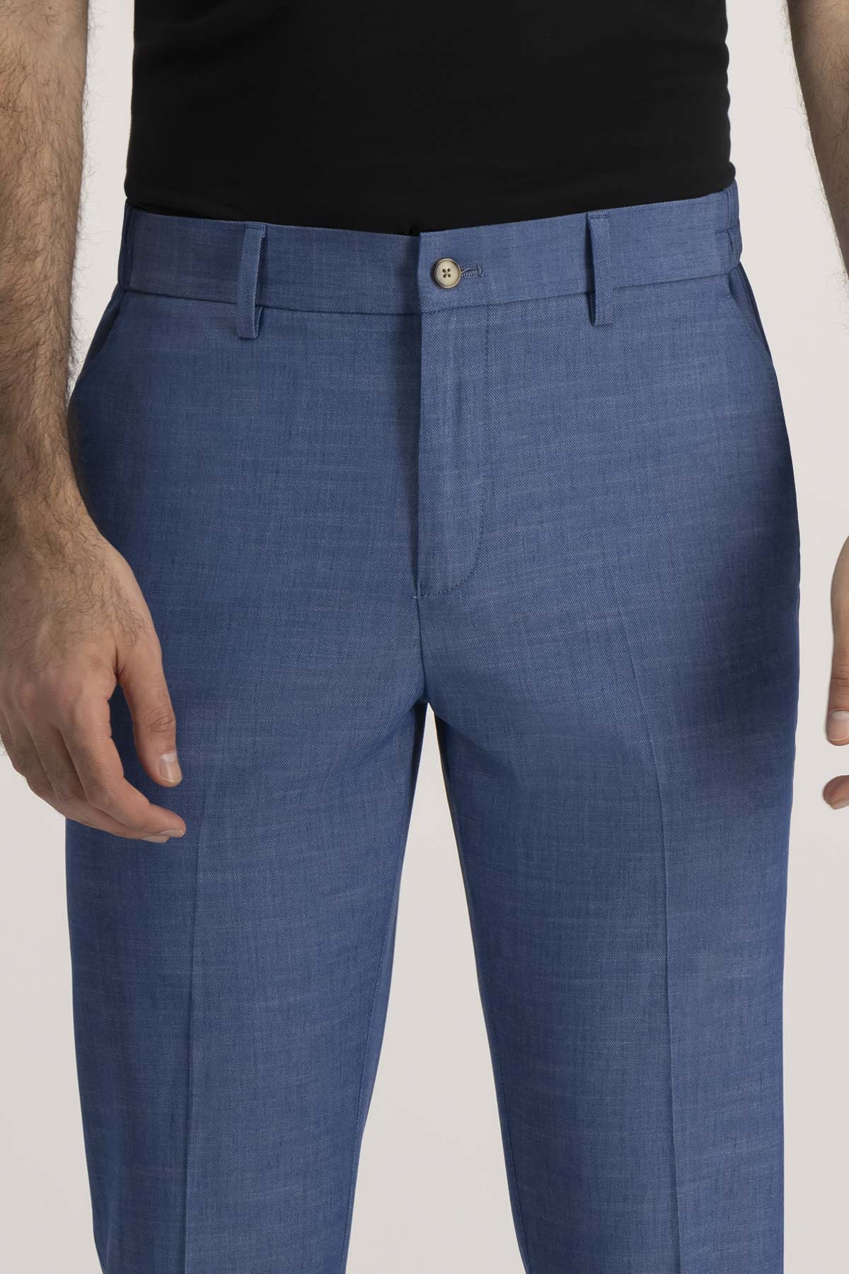 Pantalón Formal Anatomic Technology Azul Slim Fit