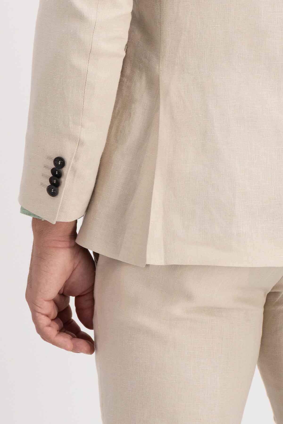 Traje Roberts Slim Fit Beige