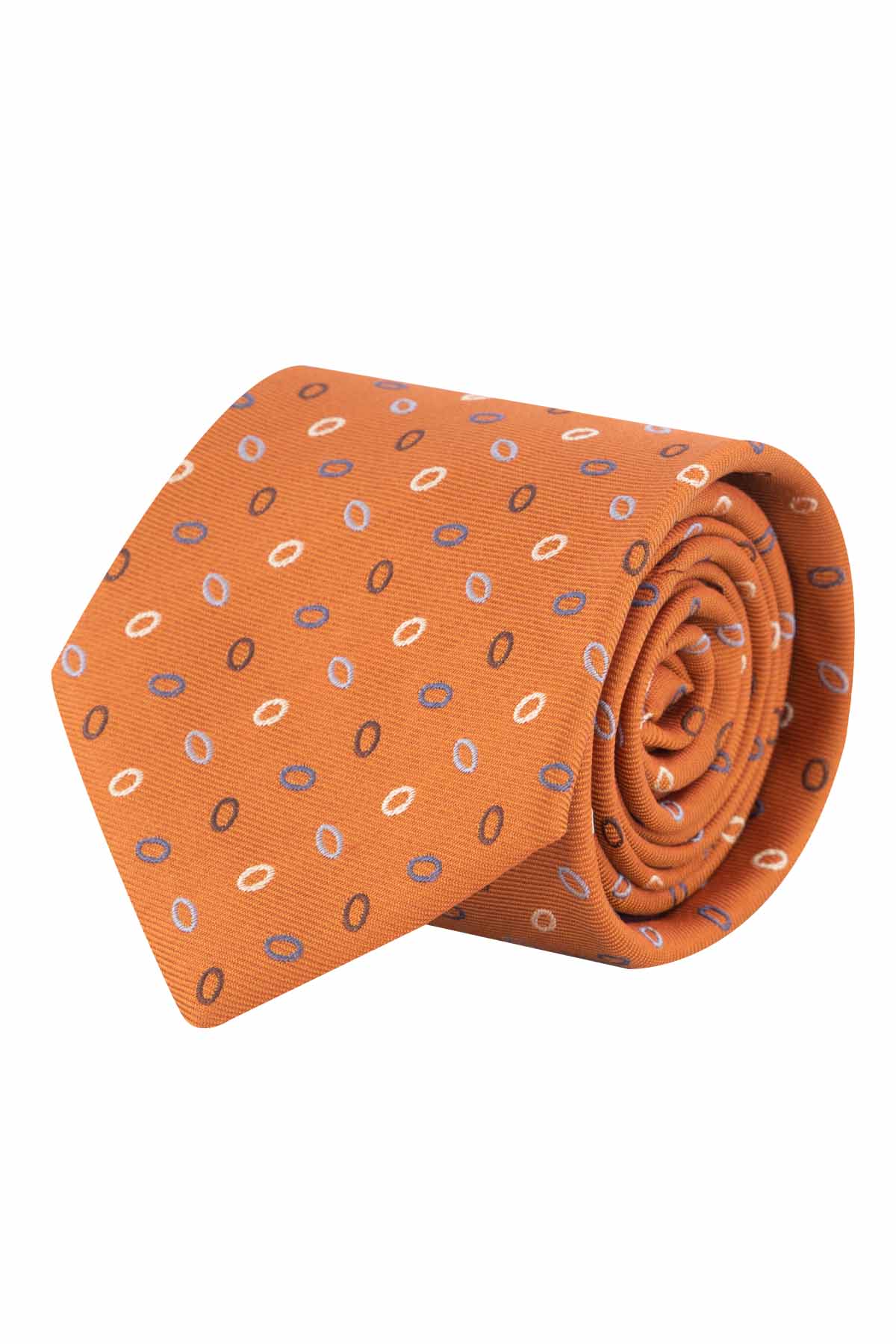 Corbata Naranja Oscuro