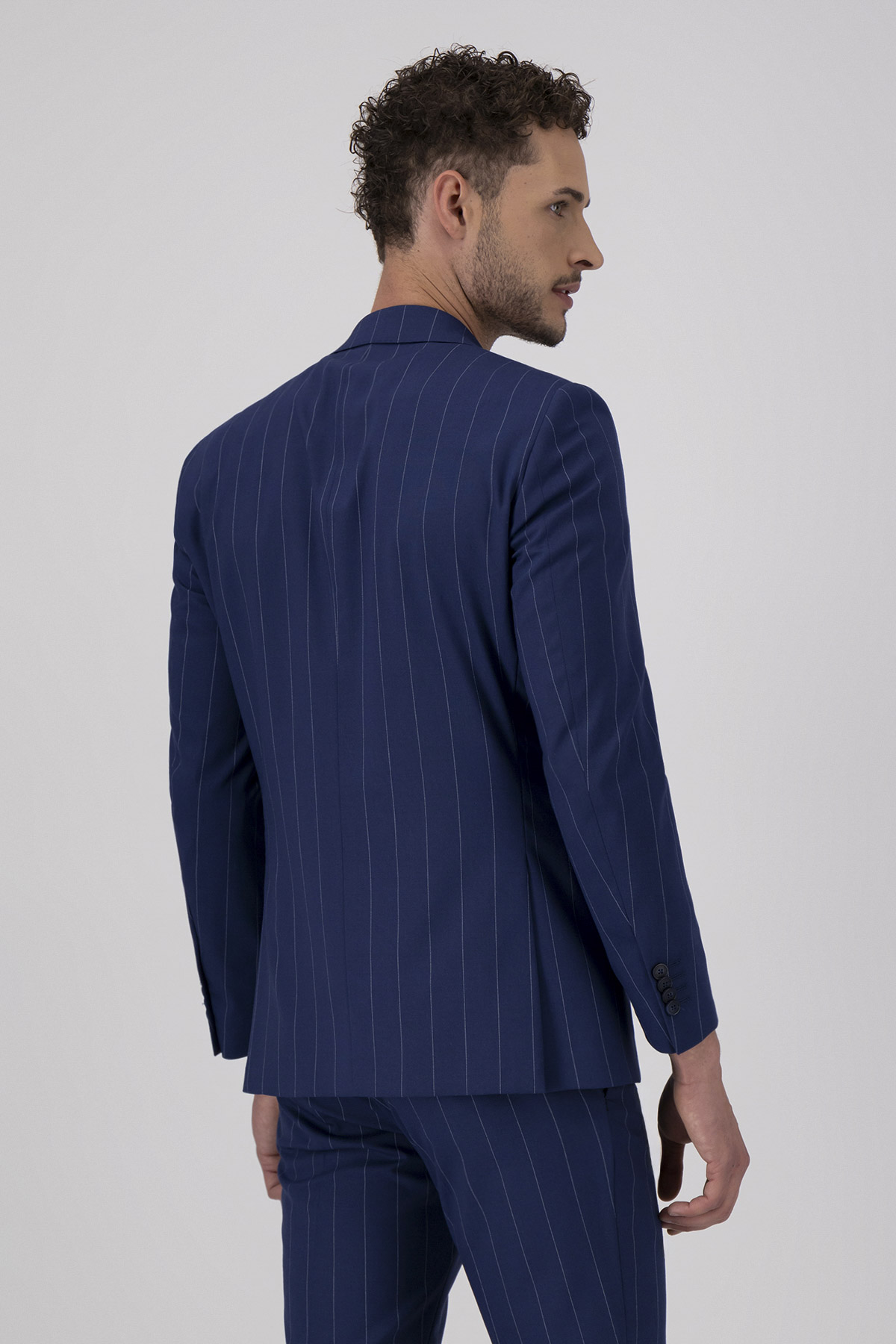 Traje Color Azul Slim Fit