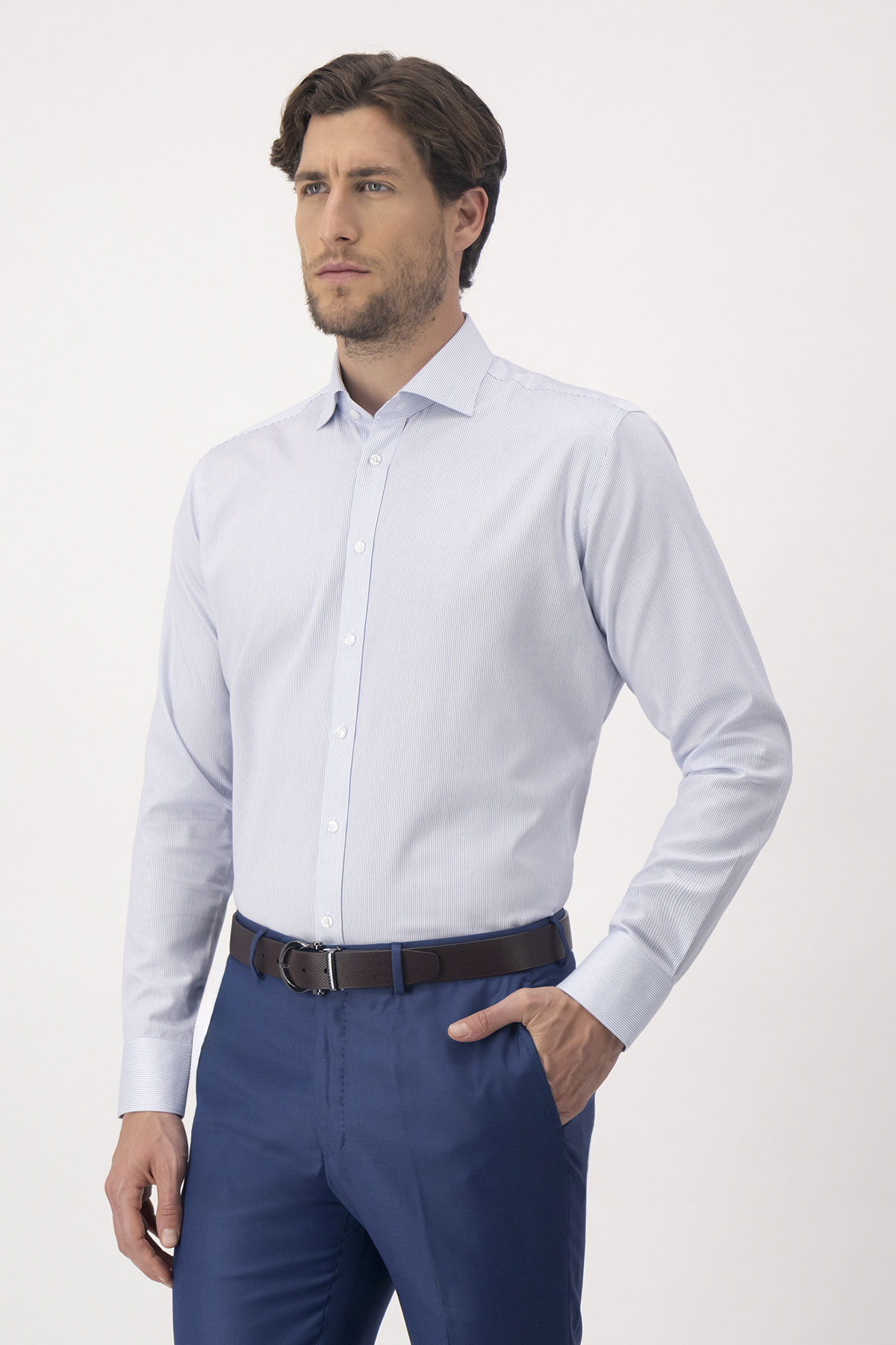 Camisa Formal NON IRON Contemporary Fit Blanco