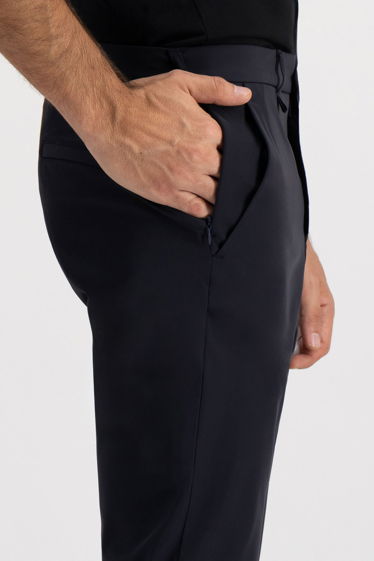 Pantalón Casual Roberts Red Azul Marino Slim Fit