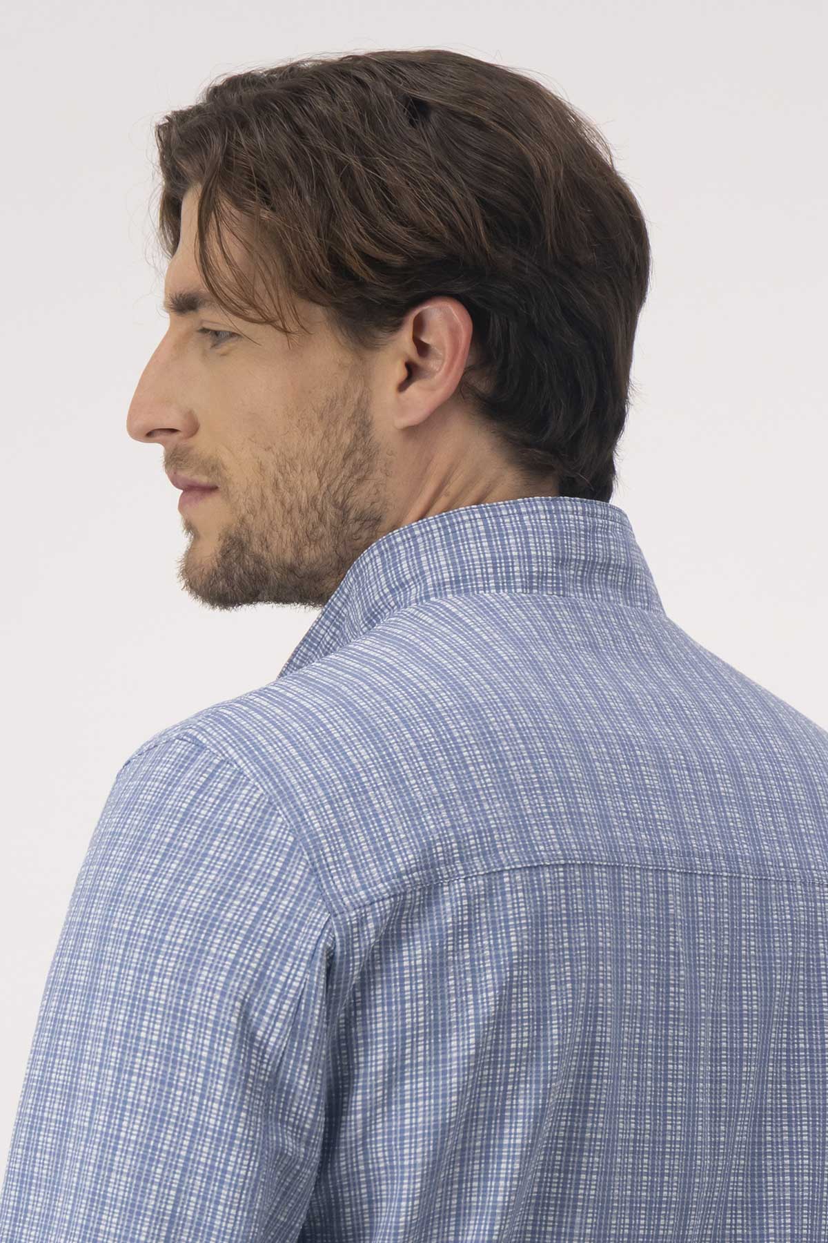 Chamarra Contemporary Fit Azul Marino