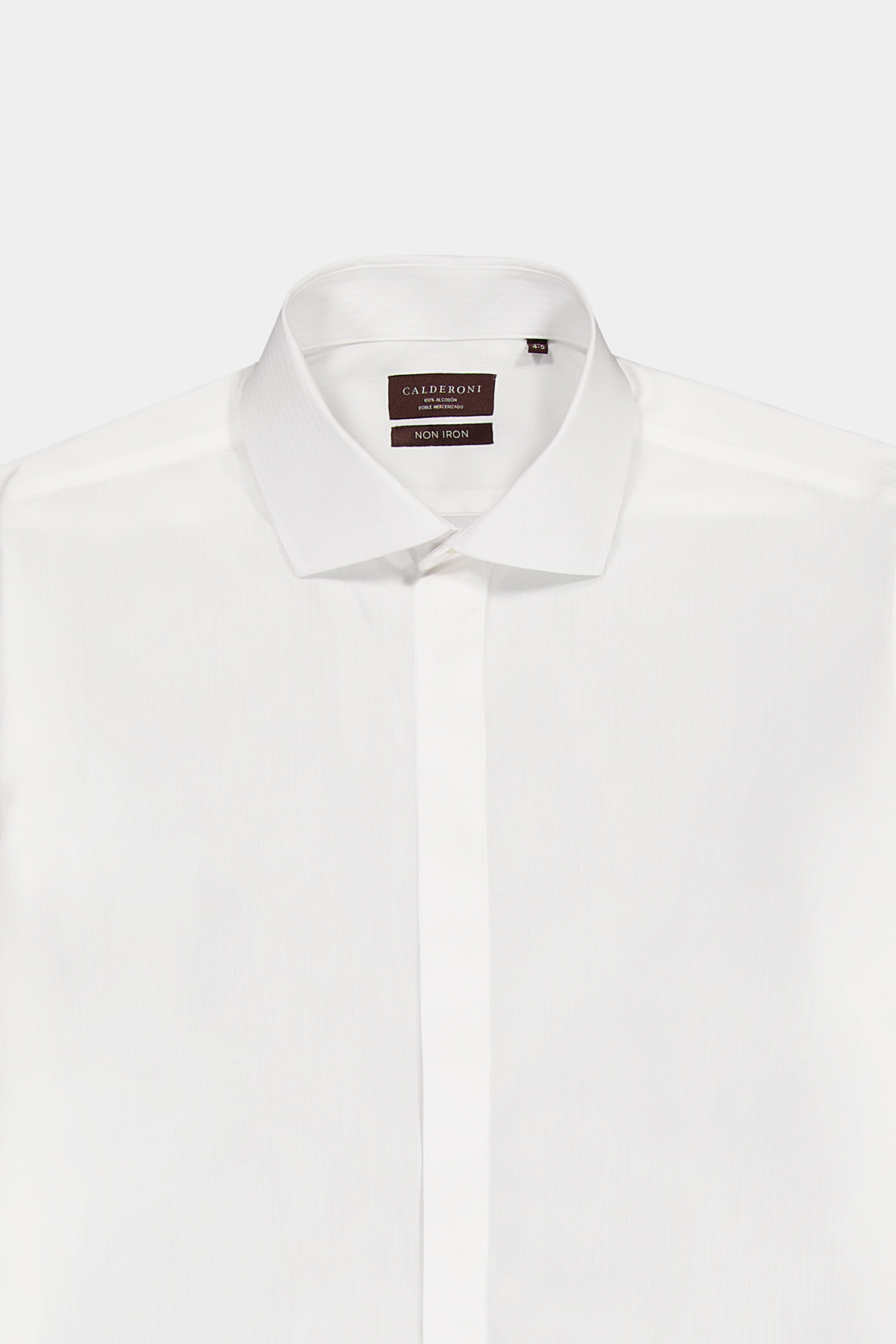 Camisa Vestir Calderoni Regular Fit Blanco