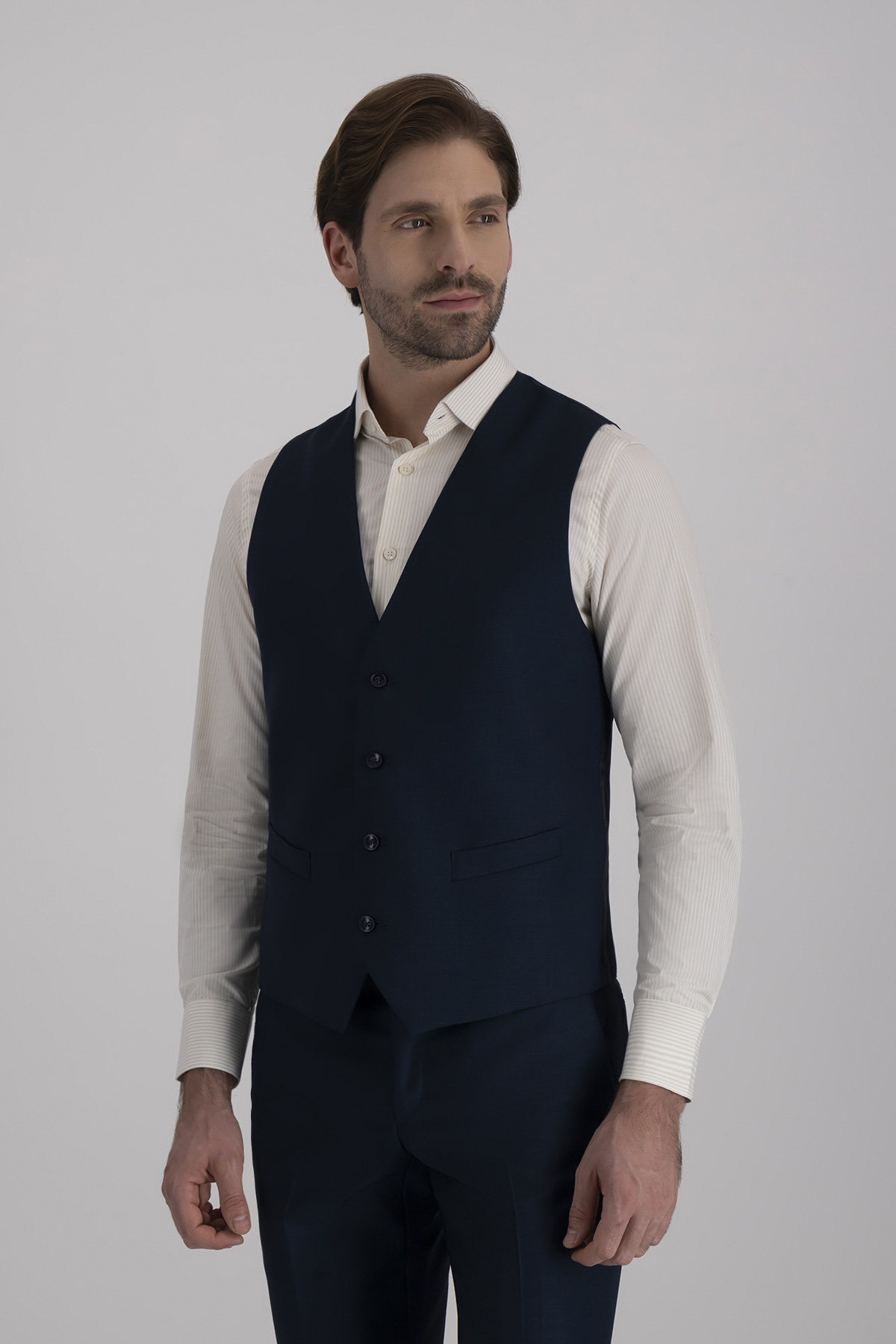 Traje trio Slim Fit