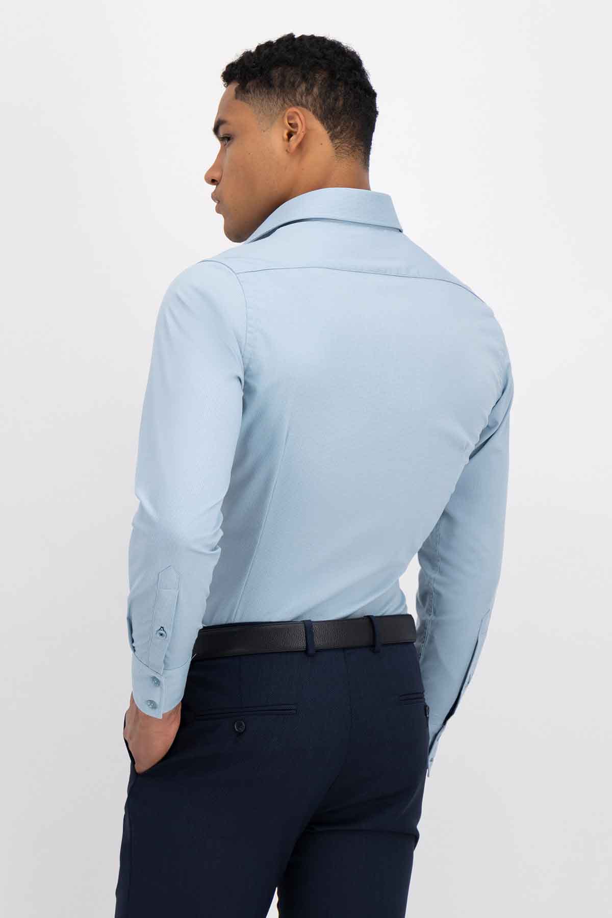 Camisa Vestir BAMBOO Roberts Red Vintage Slim Fit
