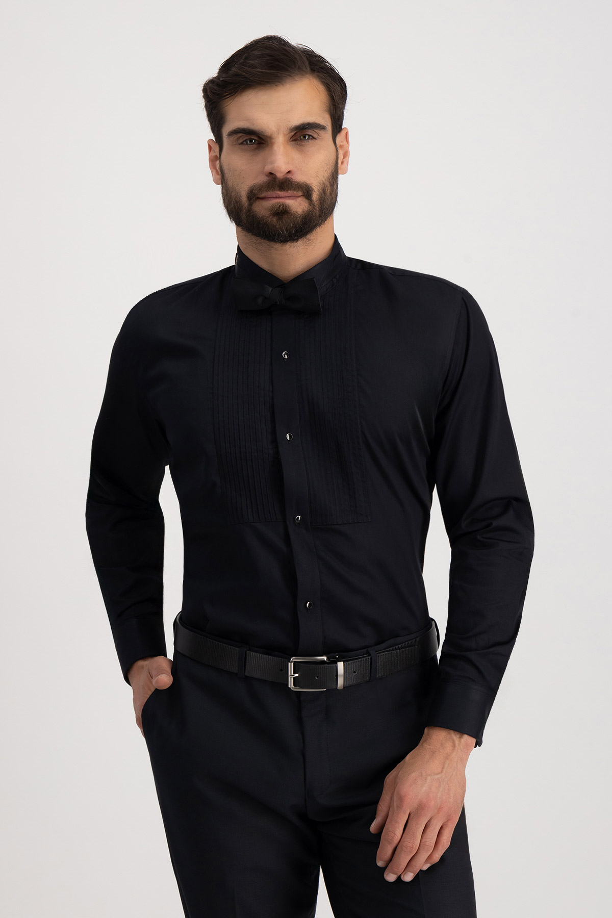 Camisa Vestir Giorgio Valentino Blanco Slim Fit image number 1