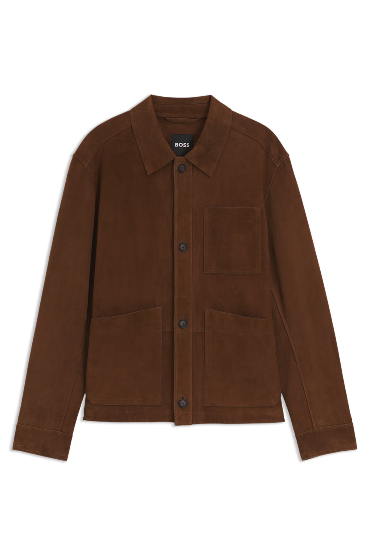Chaqueta Regular Fit De Ante Con Acabado Napalán image number 5