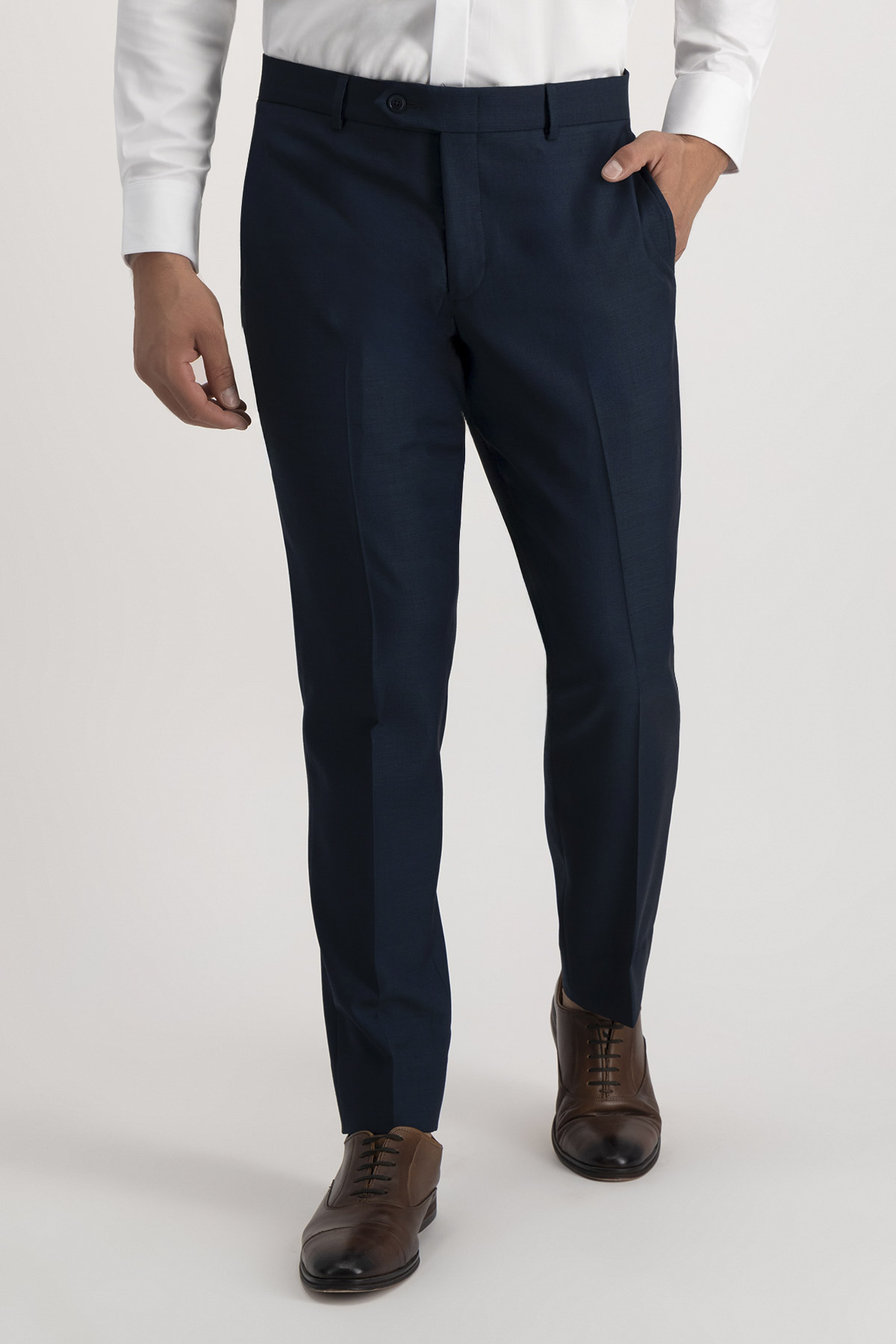 Pantalón Formal Verde Obscuro Roberts Slim Fit