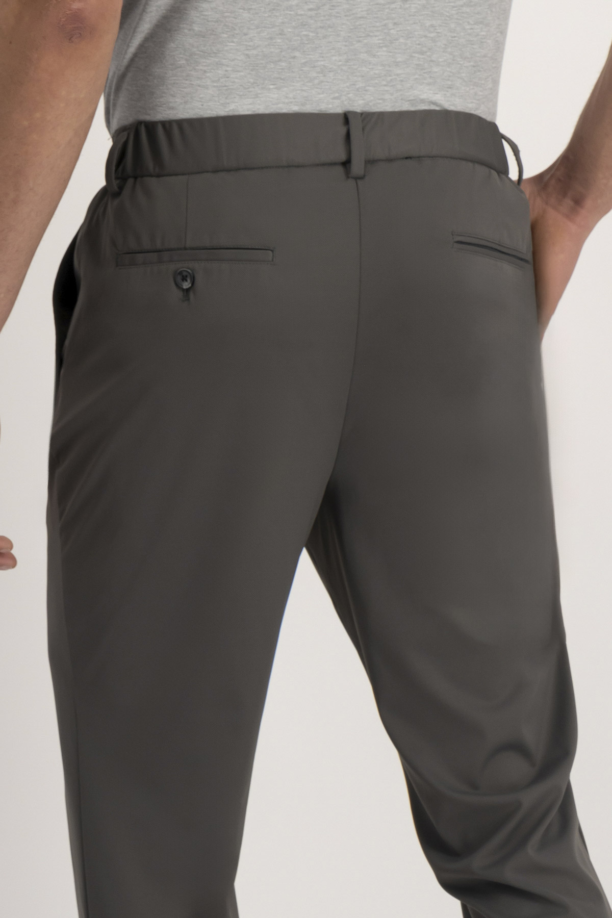 Pantalón Casual Roberts Red Verde Oliva Slim Fit