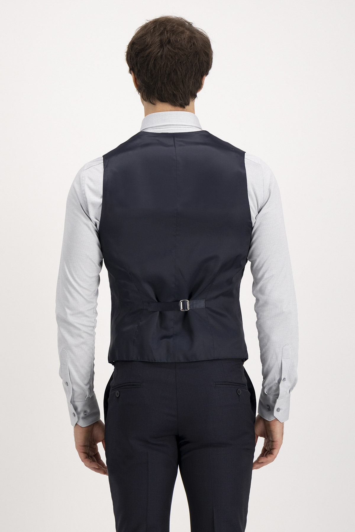 Traje Trío Roberts Azul Marino Slim Fit
