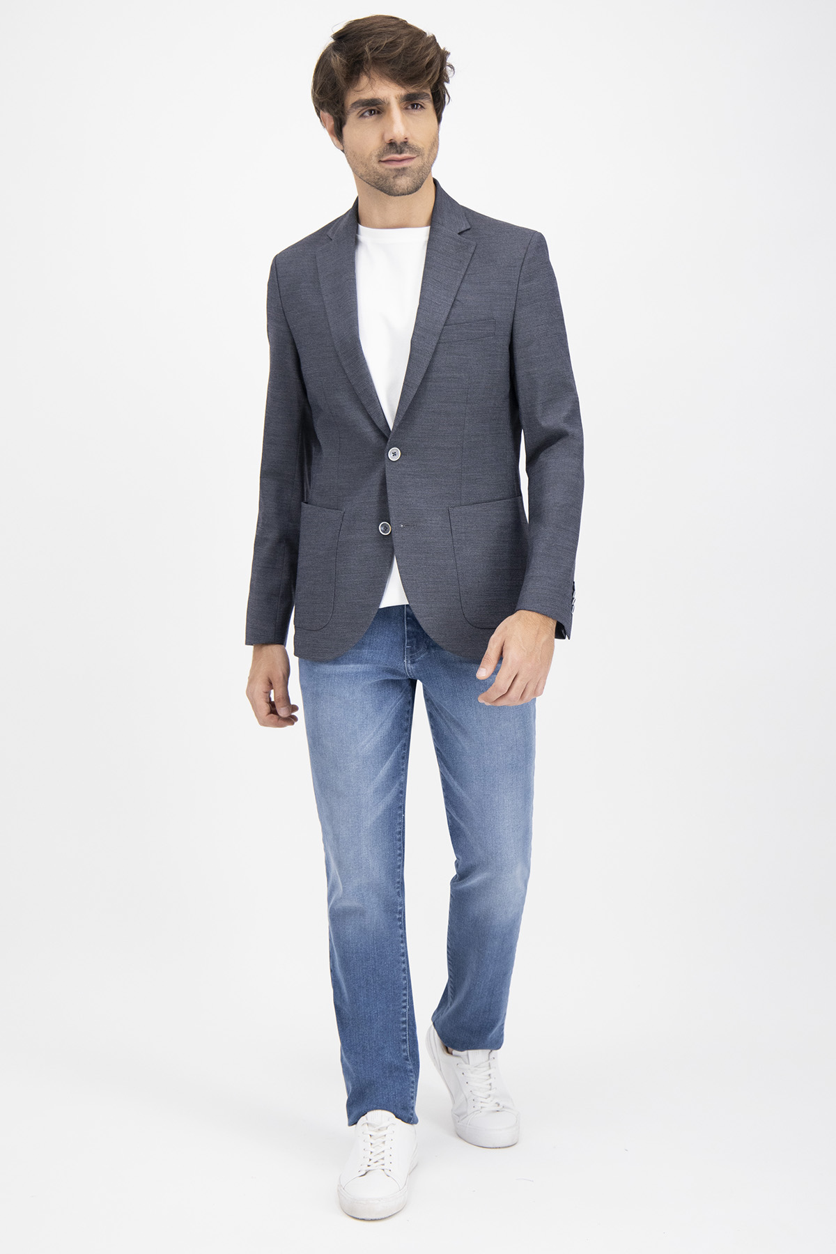 Saco Sport Roberts Red Azul Marino Slim Fit
